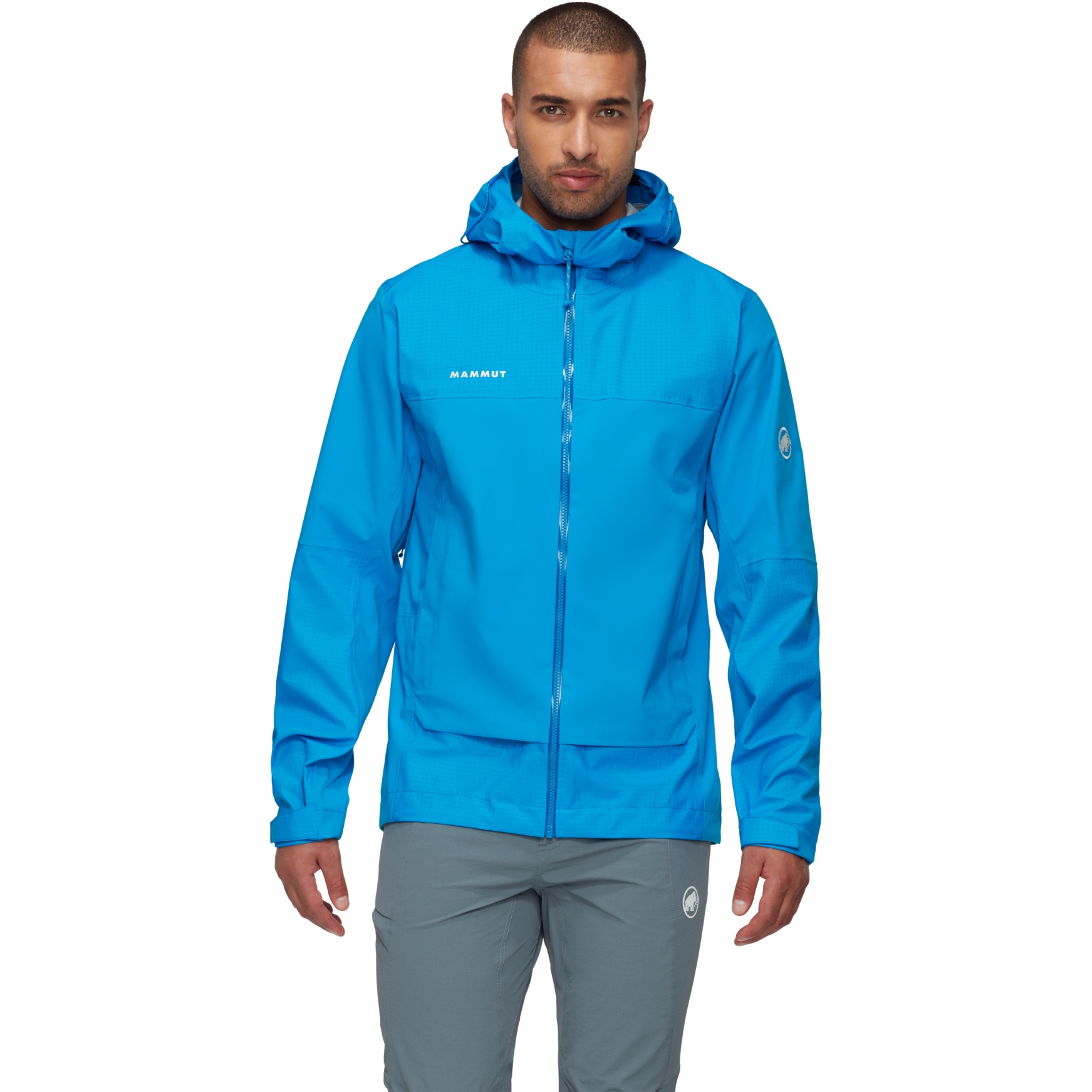 Produktbild von Mammut Ducan Guide Hardshelljacke mit Kapuze Herren - glacier blue