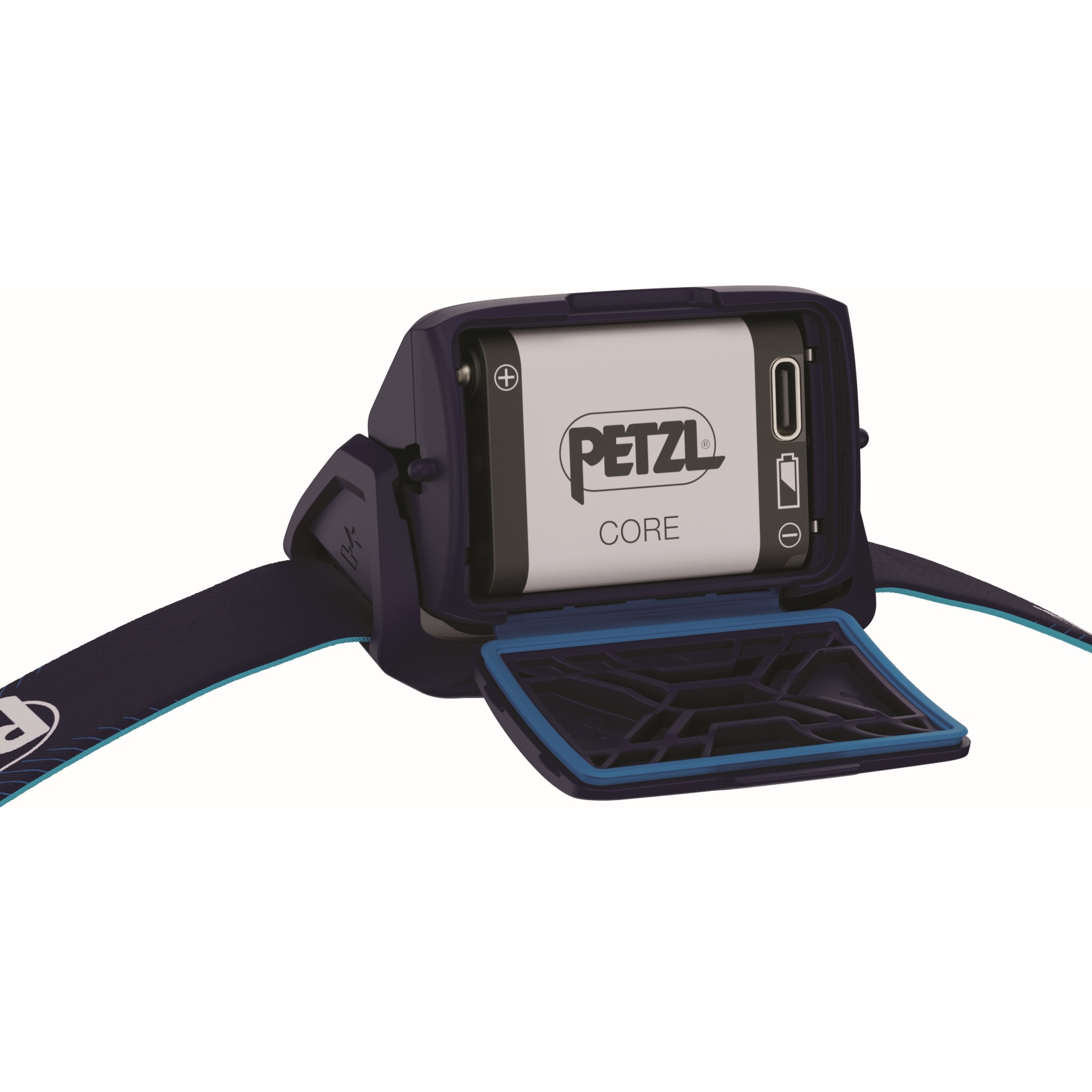 Petzl Actik Core 625 Headlamp - blue | BIKE24