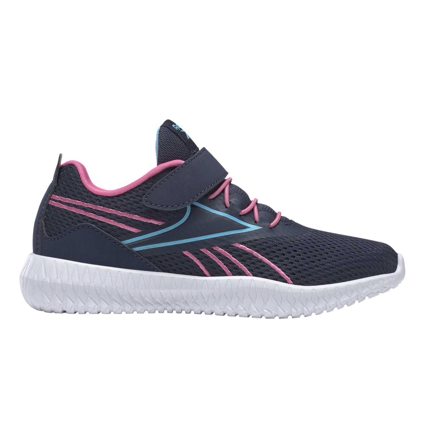 Bild von Reebok Flexagon Energy Kinder Sneaker mit Klettverschluss - vector navy/true pink/digital blue