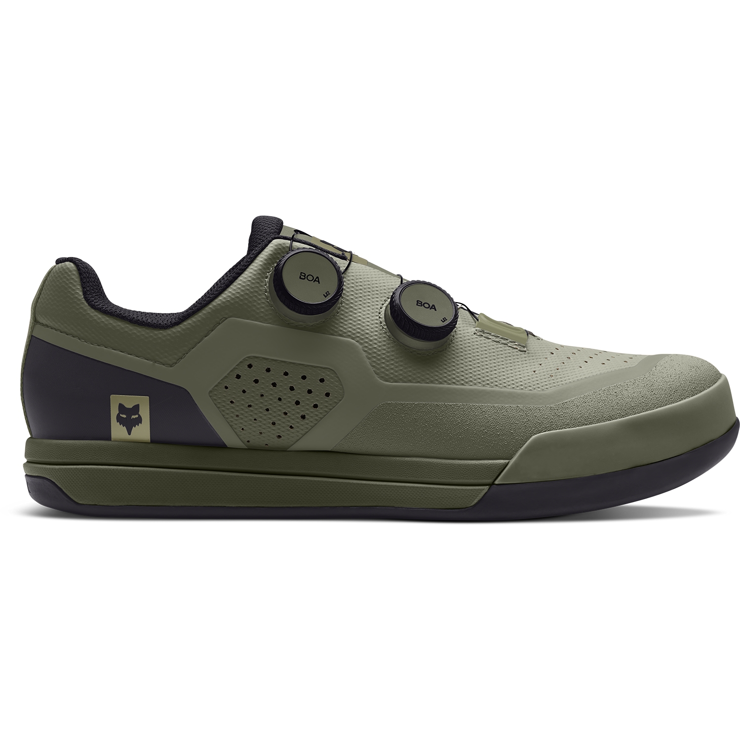 Picture of FOX Union BOA Cleated MTB Shoes - olive green