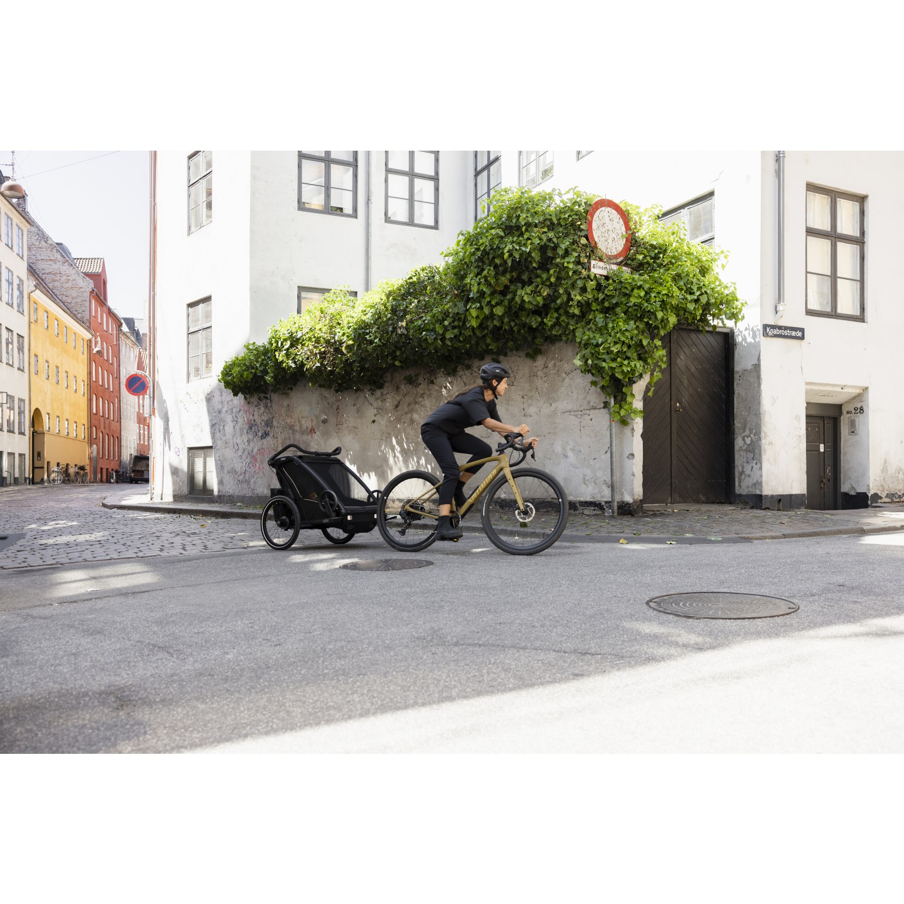 Remorque De Vélo Enfant Thule Chariot Sport 2 Places Natural Gold - Neuf - Pour 2 Enfants