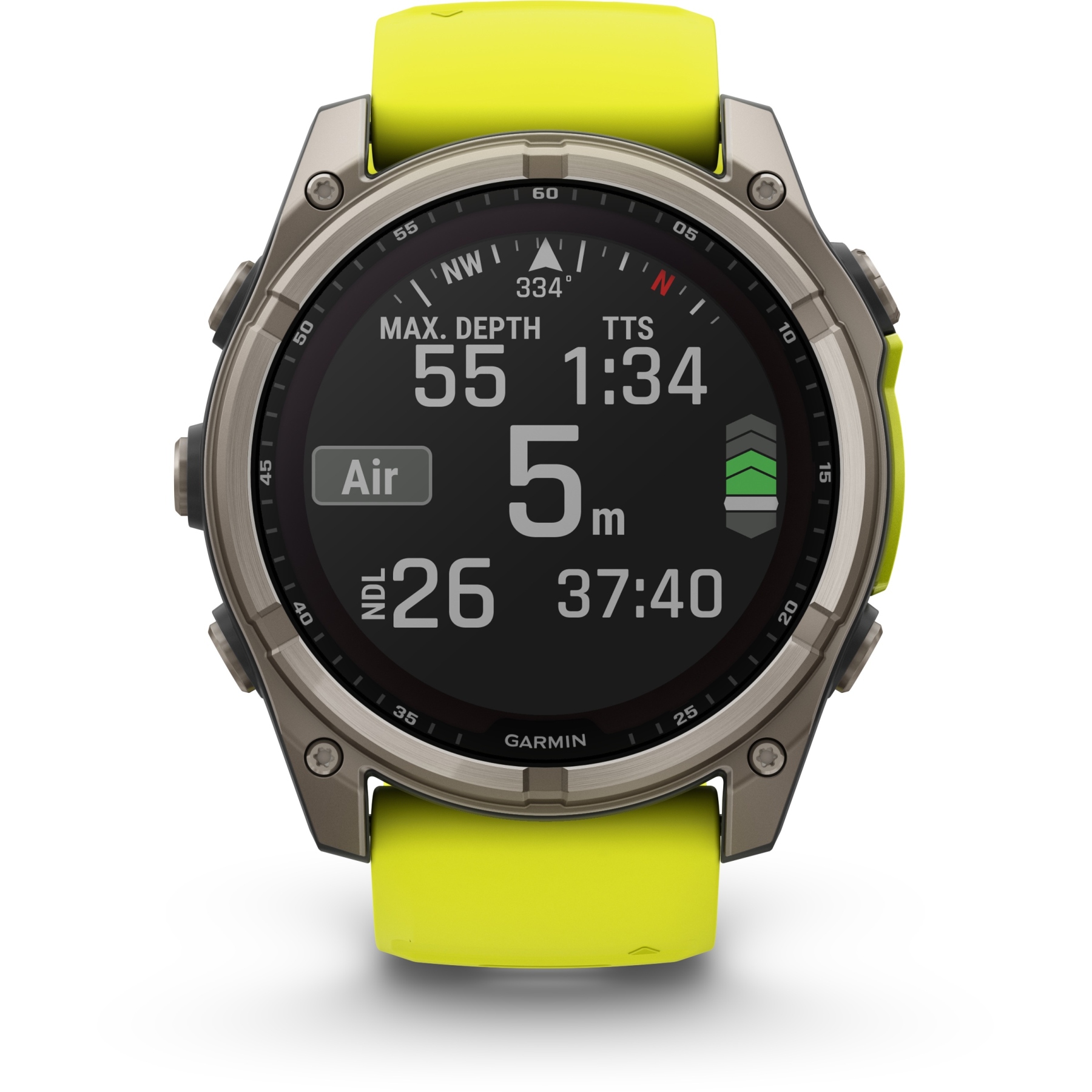 AMOLED, 51mm, 8, Fenix GARMIN Smartwatch 51MM GPSウォッチ 8 FÉNIX GARMIN Glass, inoxidabil Otel ウォーキング・ランニングウェア