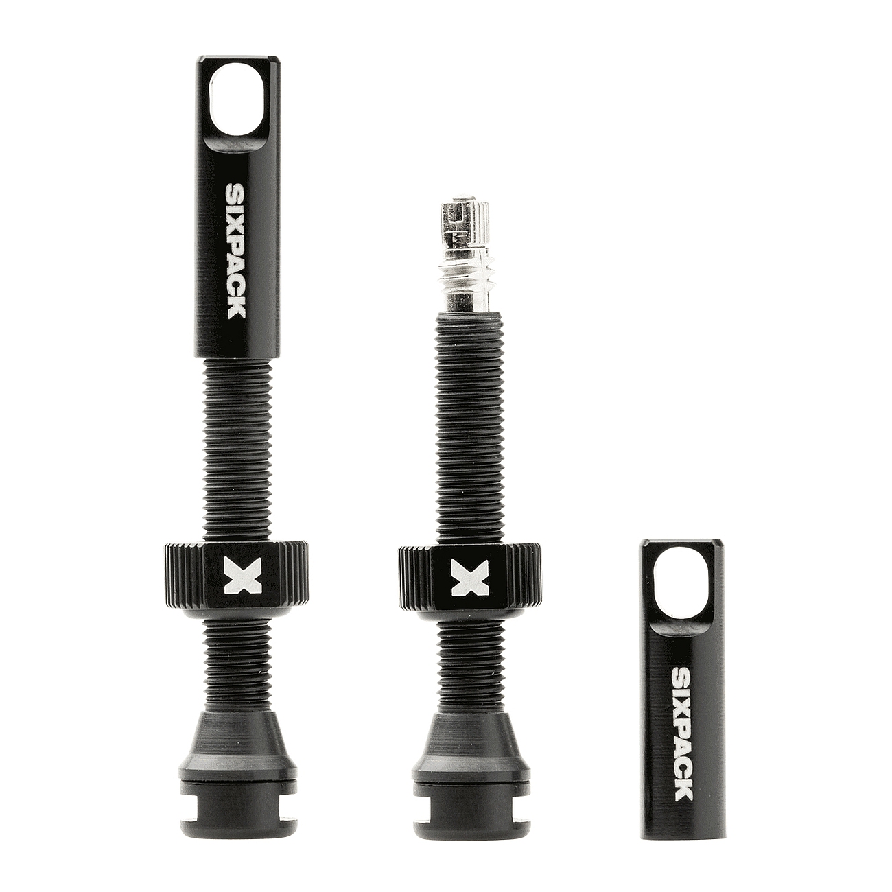 Picture of Sixpack Tubeless Valves (1 Pair) - 44mm - black
