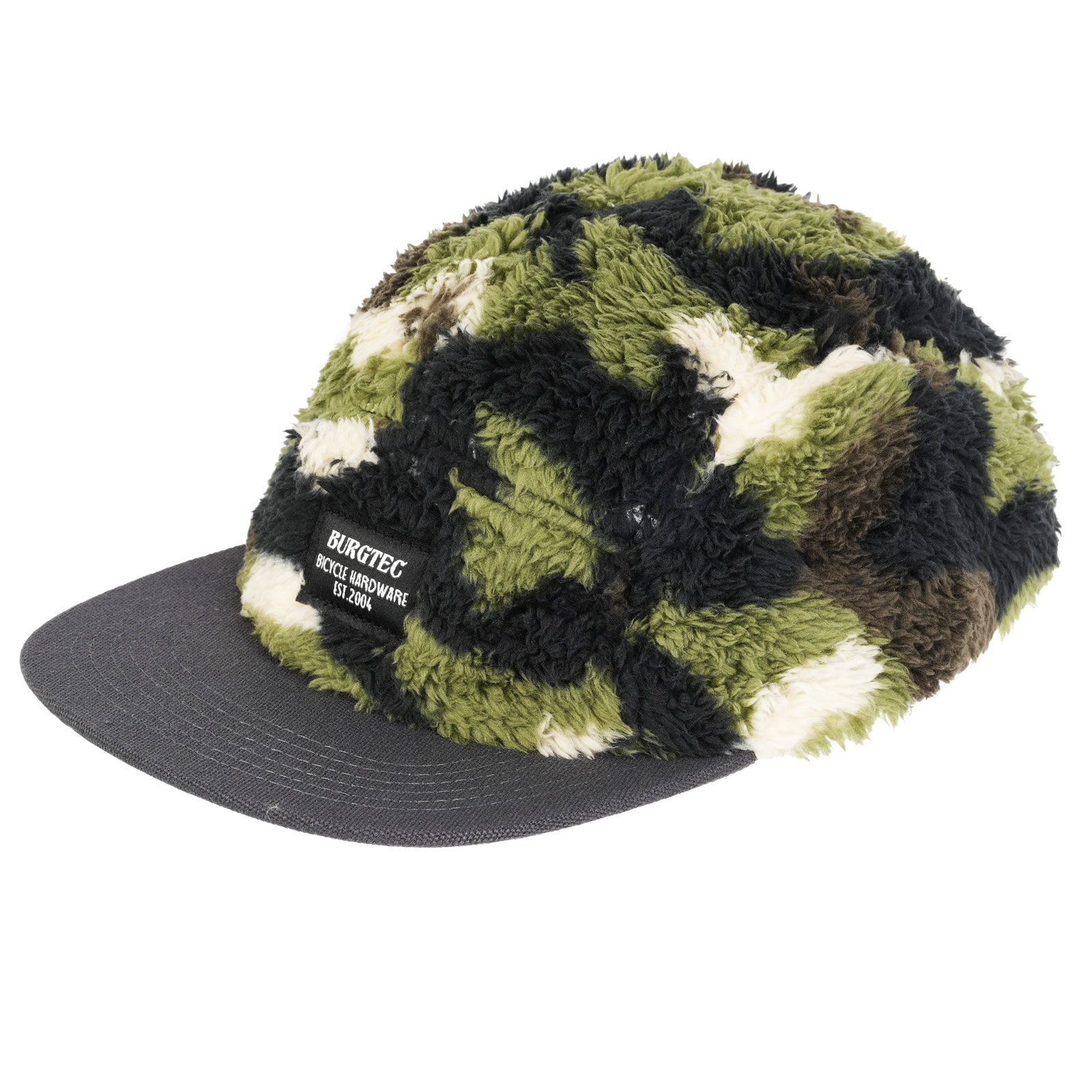 Picture of Burgtec Renegade Sherpa Five Panel Cap - camo