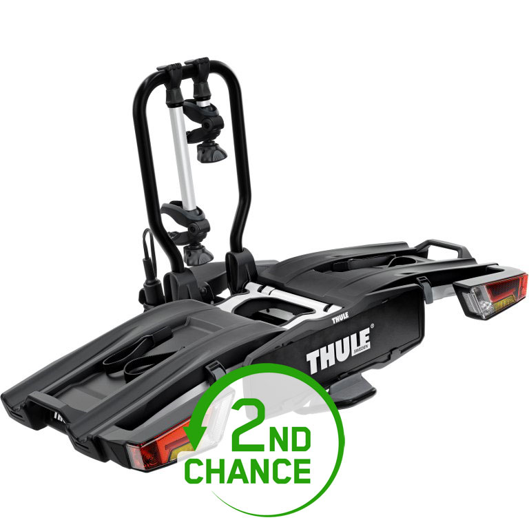 Productfoto van Thule EasyFold XT 2 Bike Rack for two Bikes - Aluminium - 2nd Choice