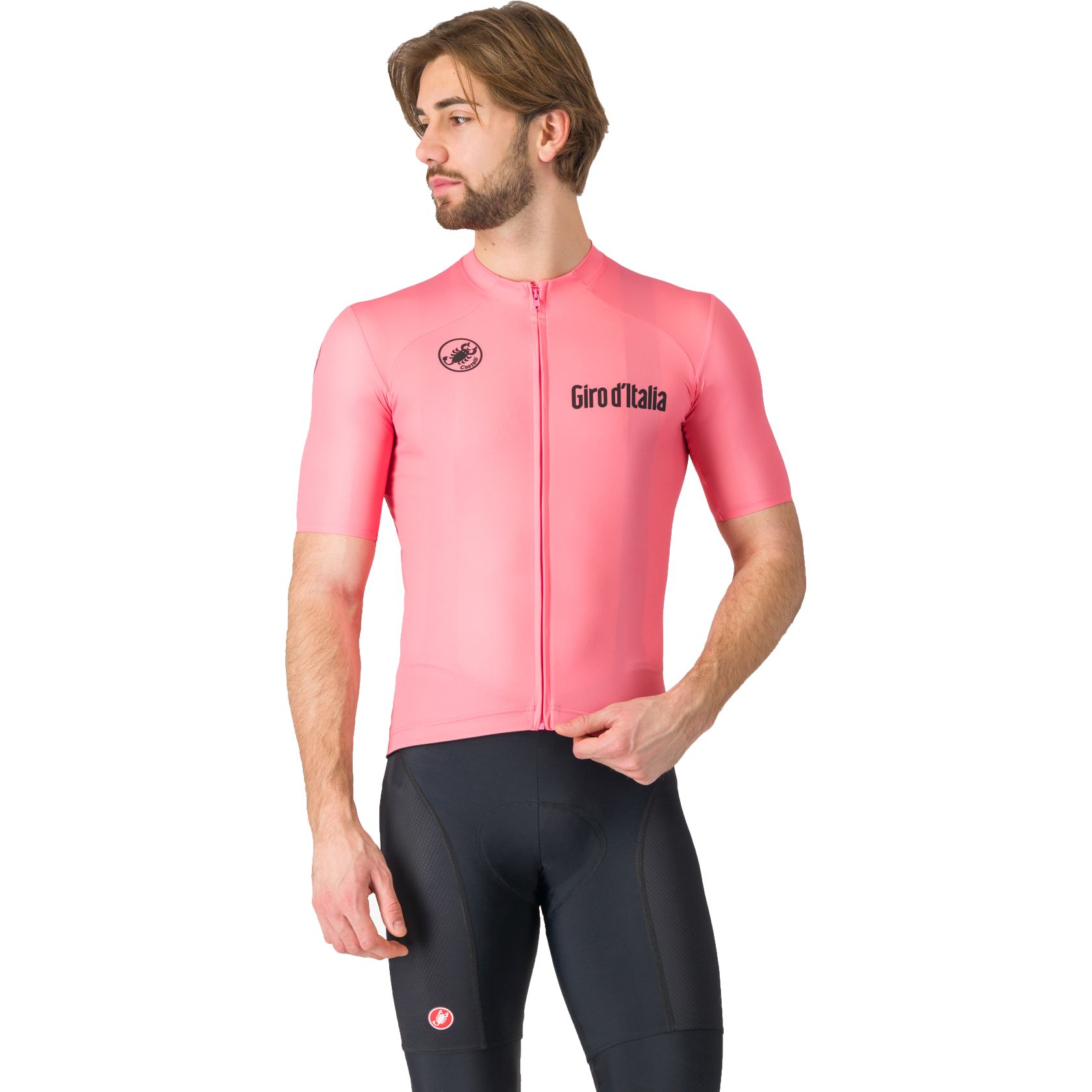 Produktbild von Castelli Giro d&#039;Italia Vintage Giro d&#039;Italia Kurzarmtrikot Herren - pink round 025