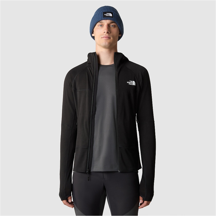 The North Face Bolt Polartec® Hooded Jacket Men - TNF Black | BIKE24