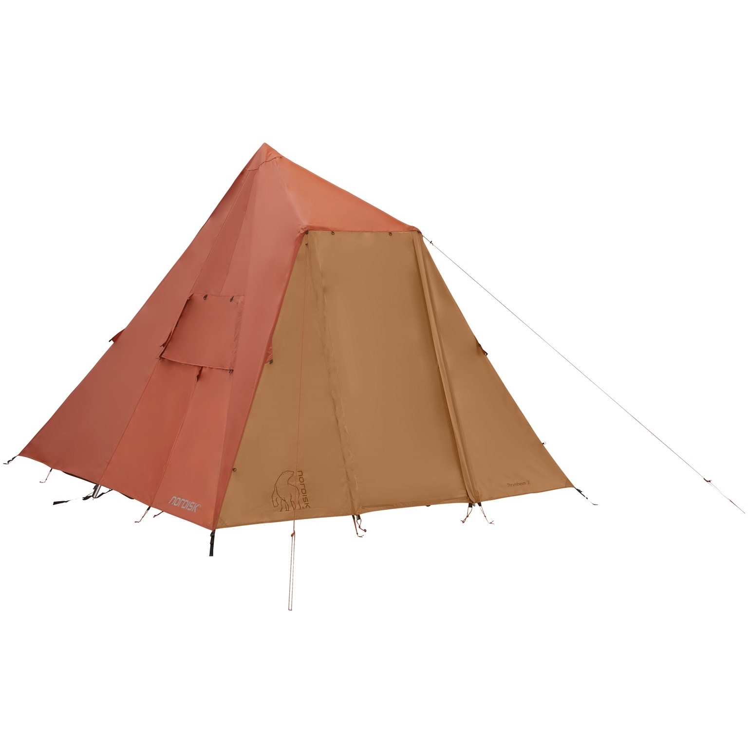 Picture of Nordisk Thrymheim 3 PU Tent - picante/cashew