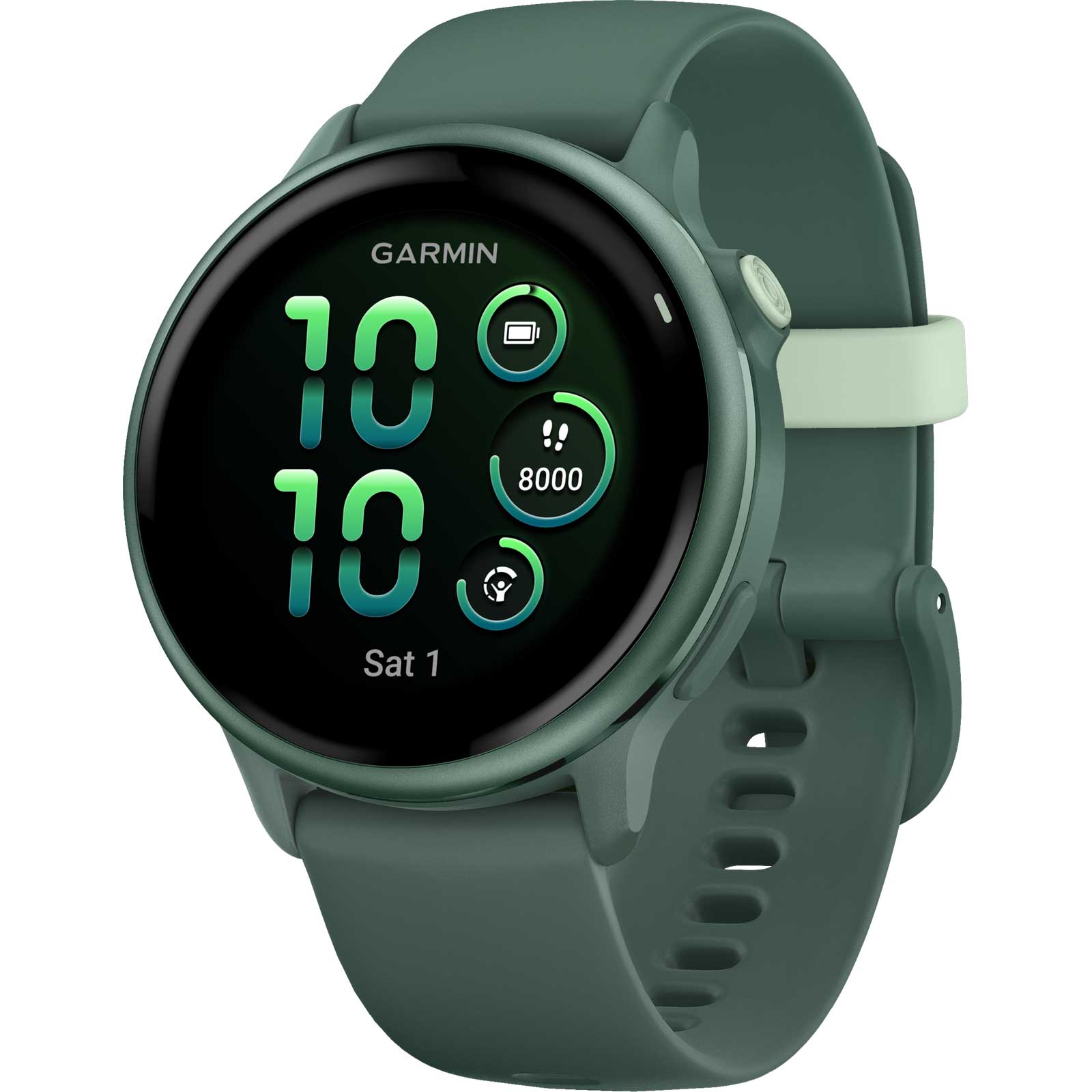 Productfoto van Garmin vívoactive 6 GPS Smartwatch - metallic jasper green/jasper green