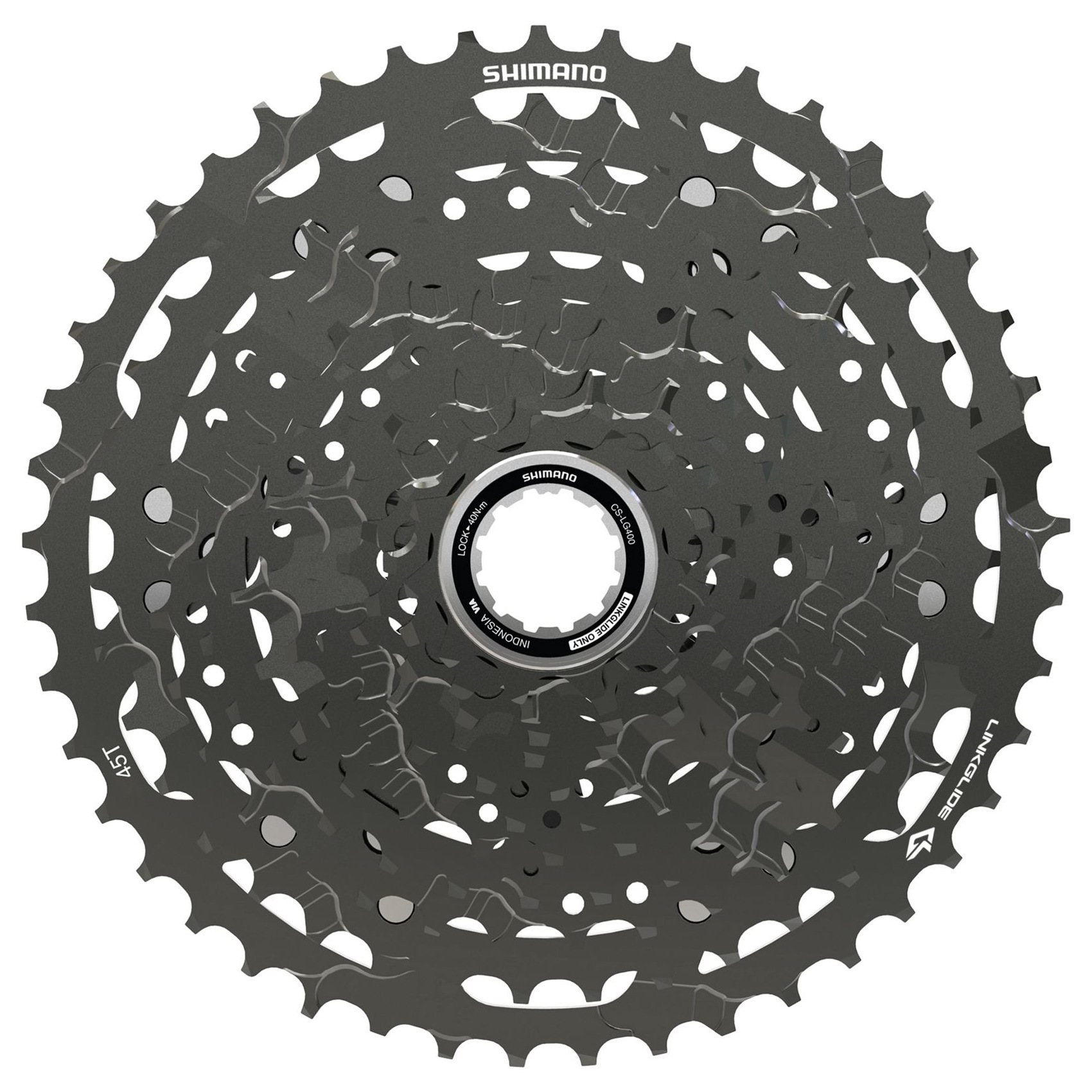 Picture of Shimano CS-LG400 Cassette - LinkGlide | 11-speed - 11-45 Teeth