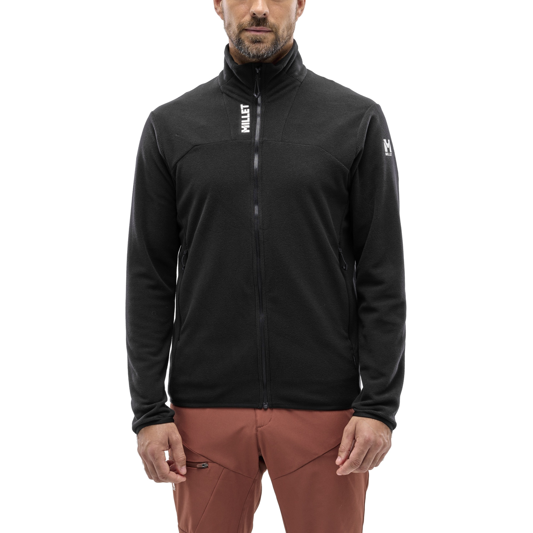 Picture of Millet Ubic Lightgrid Fleece Jacket Men - Black