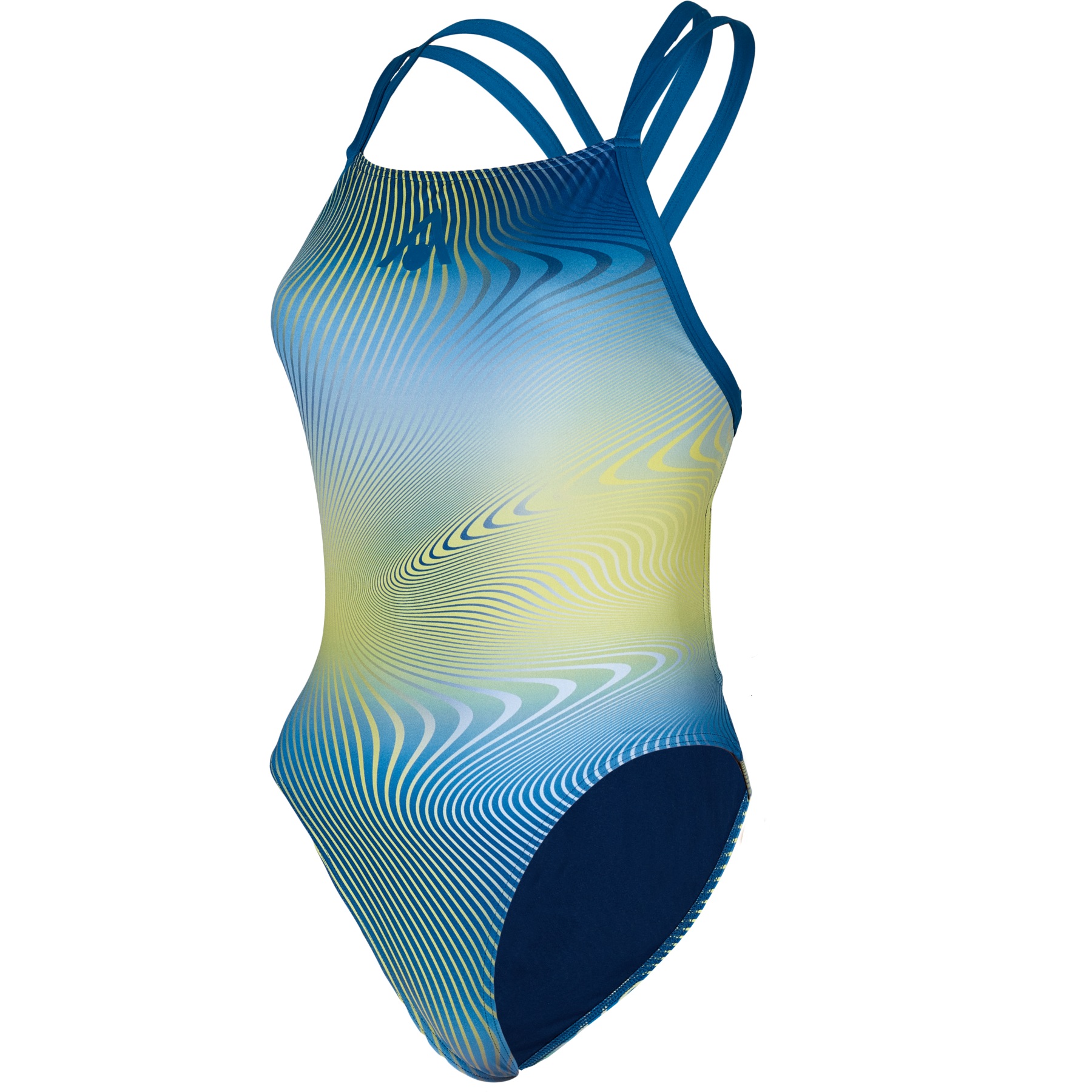Picture of AQUASPHERE Essential Open Back Swimsuit Women - Multicolor Blue