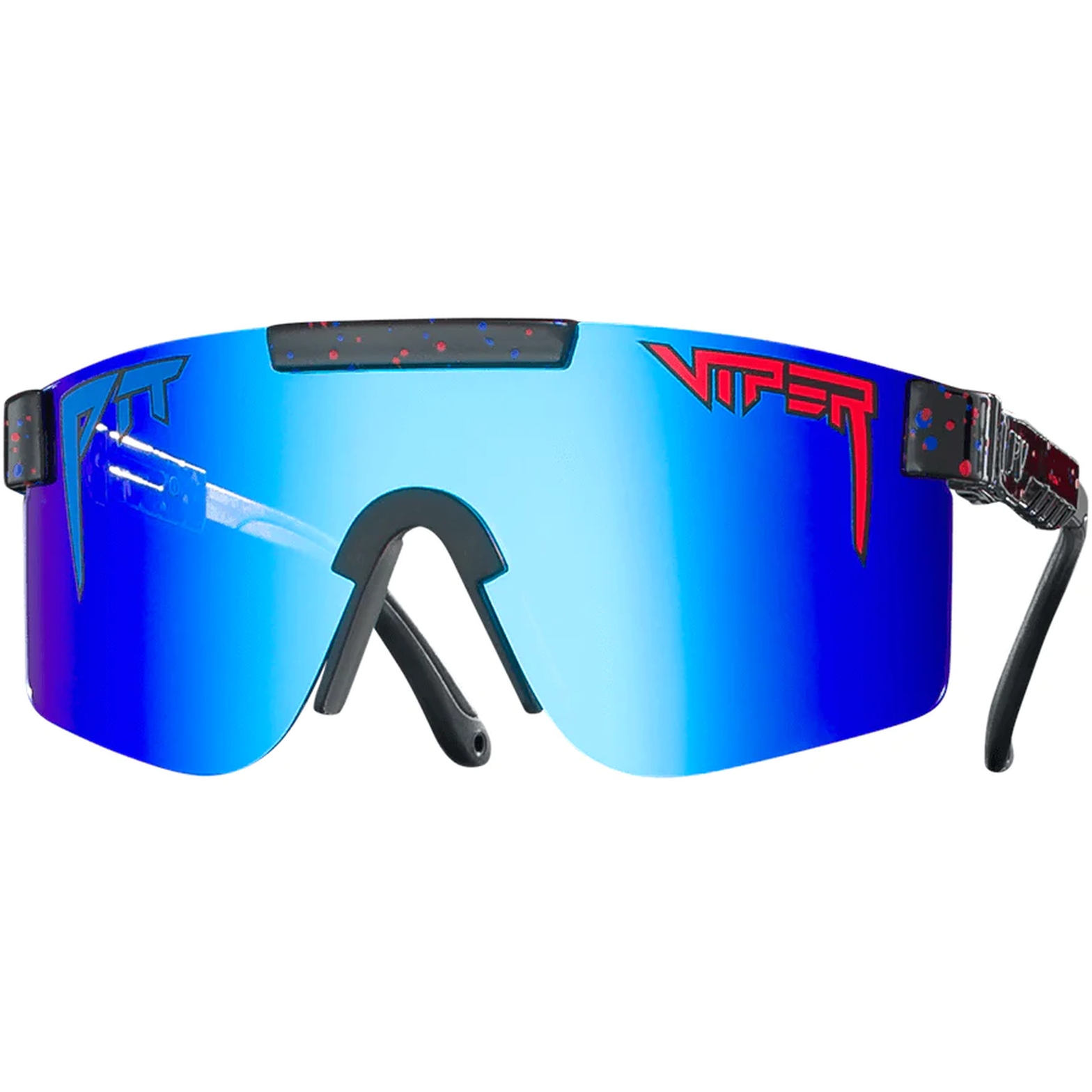 Pit Viper Occhiali - The Originals - Single Wide - The Absolute Liberty /  Polarized Blue Revo Mirror