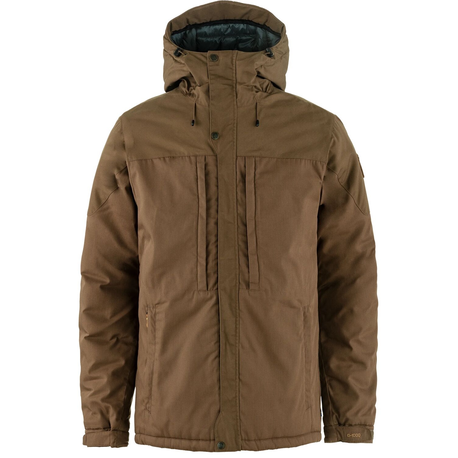 Мужская стеганая куртка Fjällräven Skogsö - темный дуб
