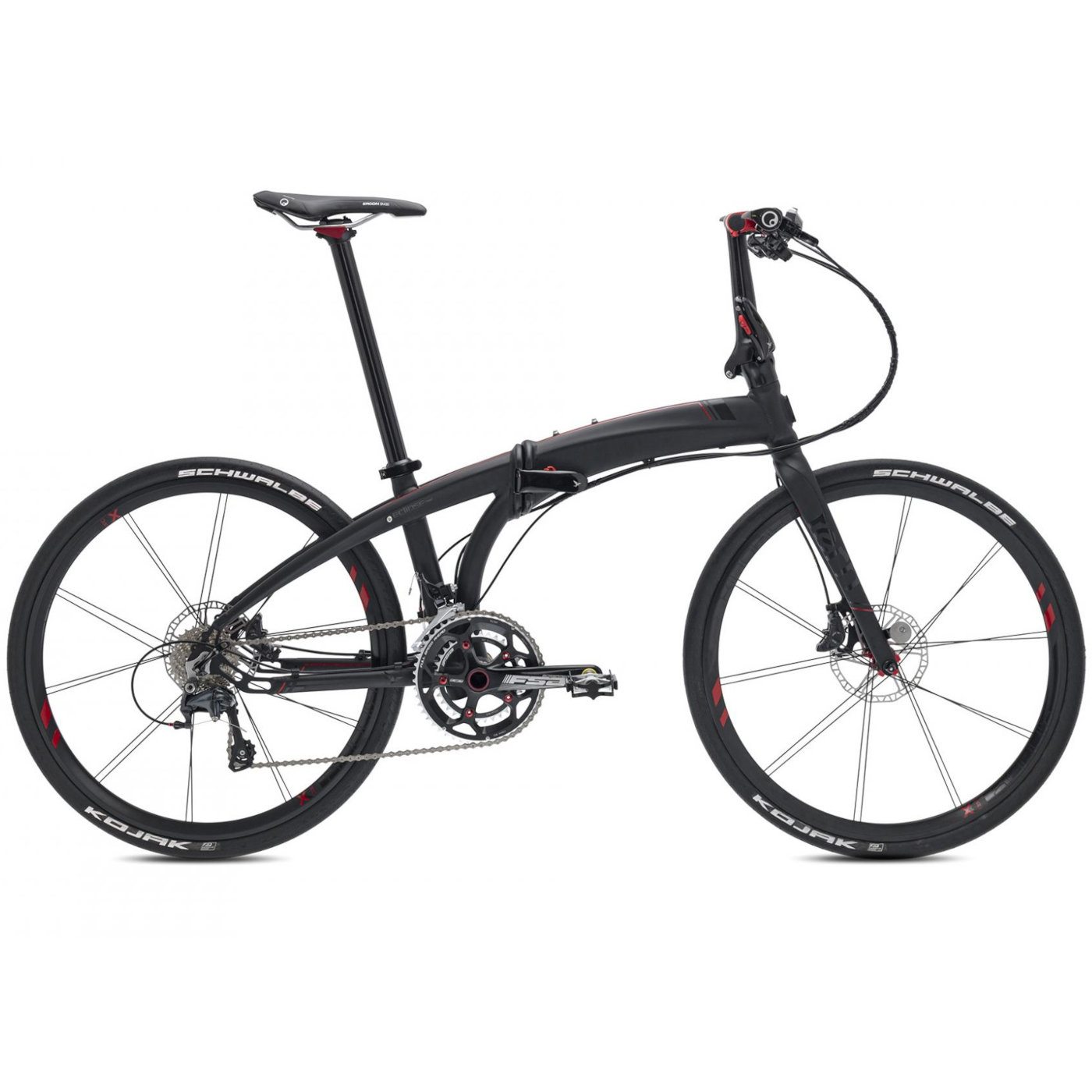 Productfoto van Tern Eclipse X22 - 26 Inches Folding Bike - 2023 - black/red