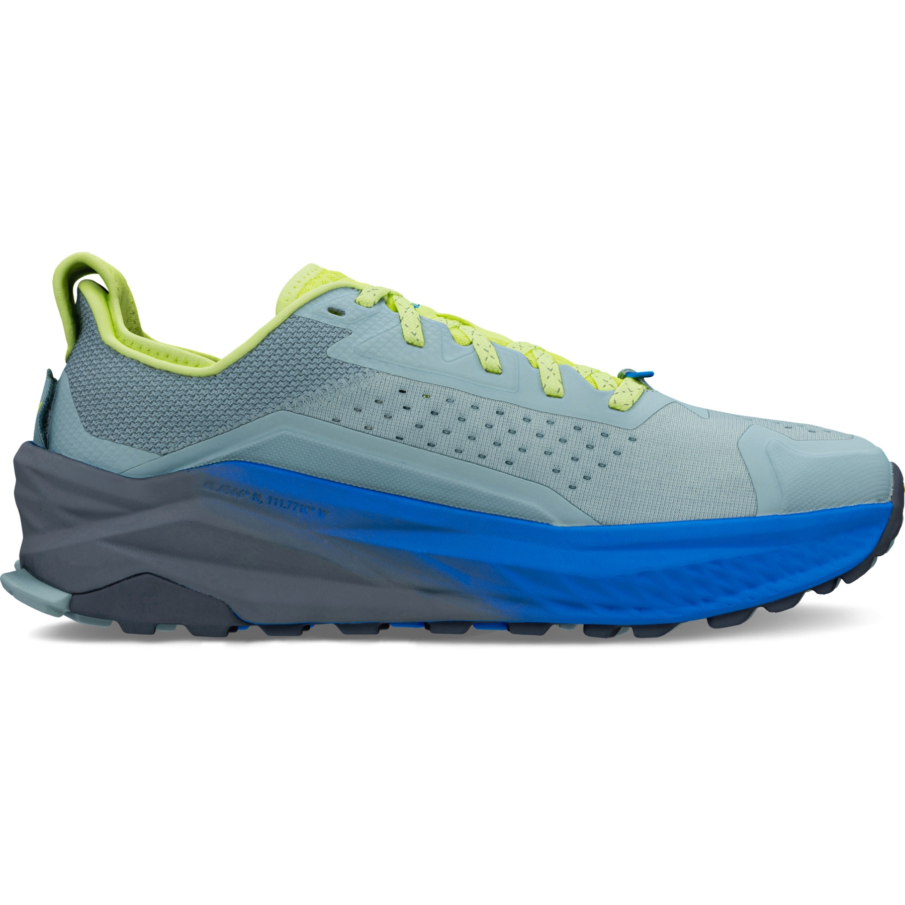 Altra Olympus 6 Trail Running Shoes Men - Gray/Blue | BIKE24