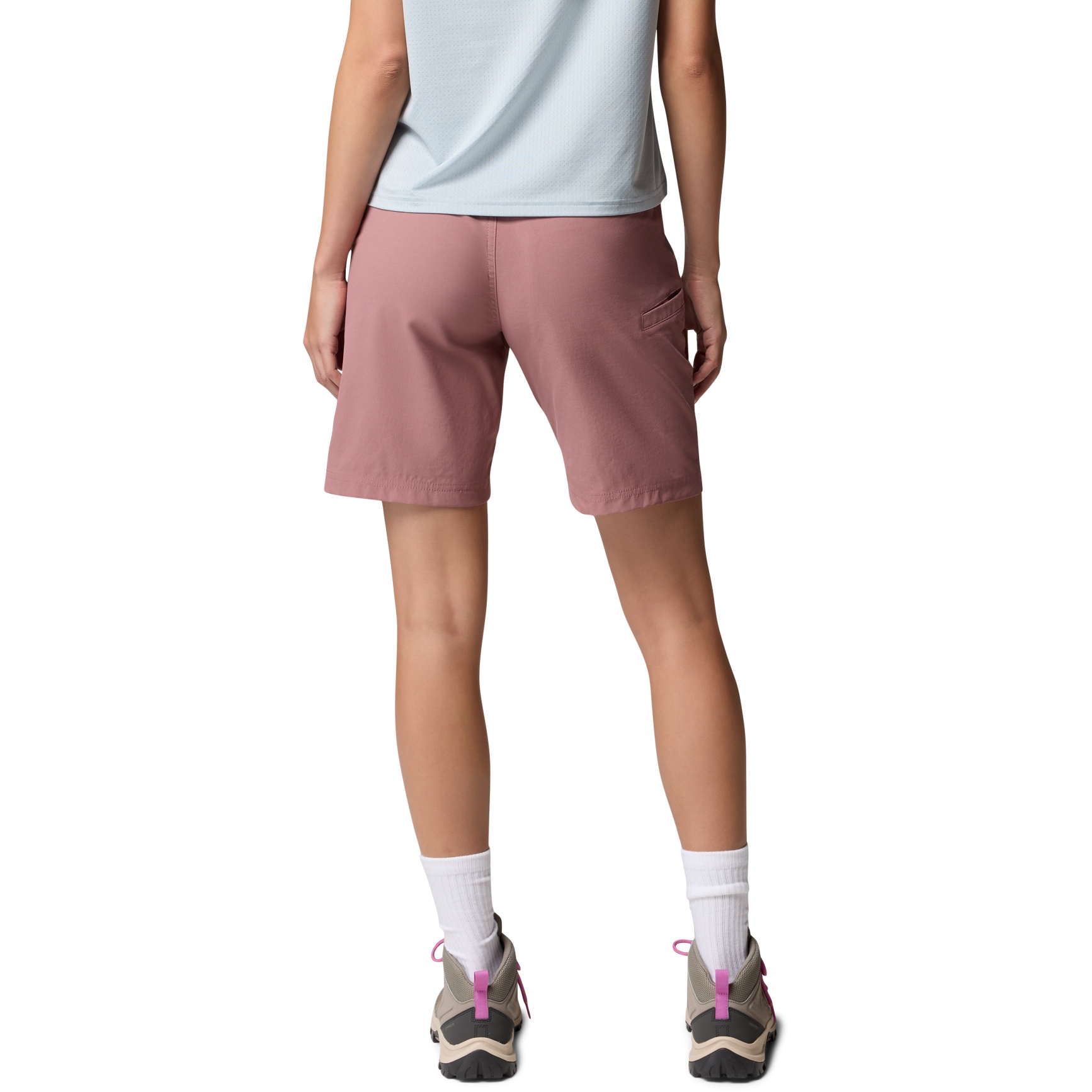 Short Blanc Femme Columbia Omni-Shield Taille 10 - Occasion Très Bon état, Nylon Léger