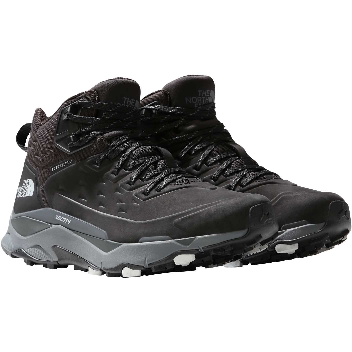 Picture of The North Face Vectiv™ Exploris Mid FutureLight™ Leather Boots Men - TNF Black/Tin Grey