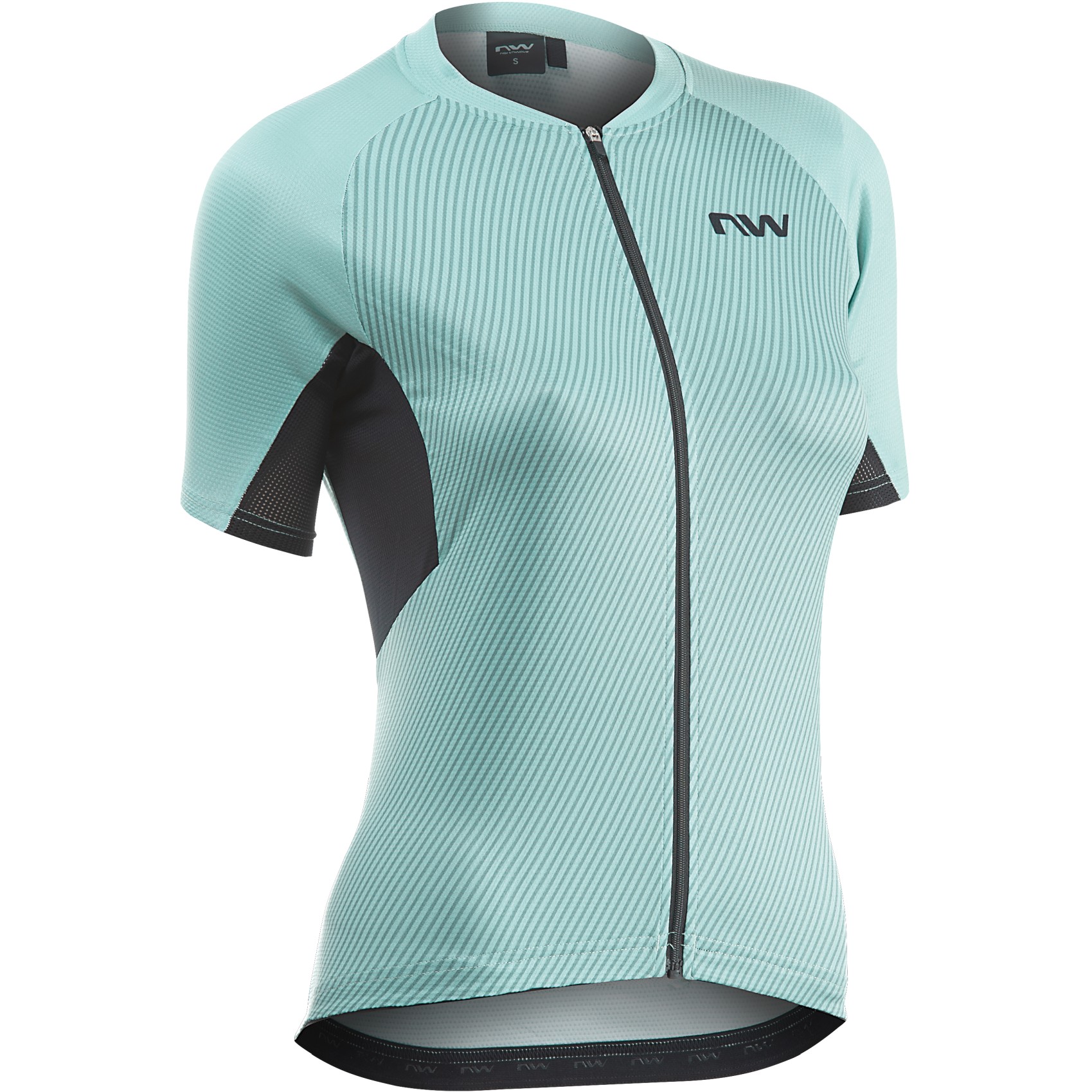 Picture of Northwave Force Evo Short Sleeve Jersey Women - blue surf 24