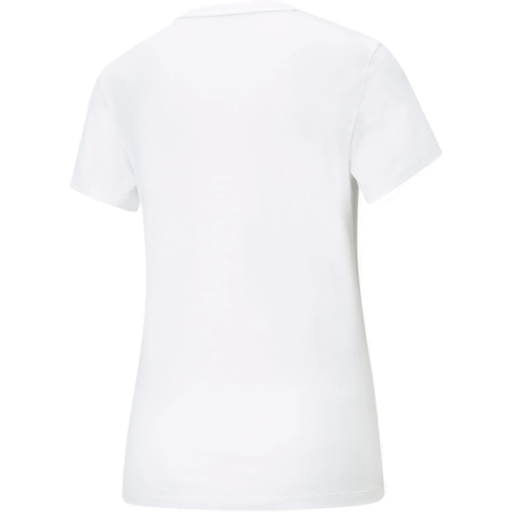 Puma Essentials Logo T-Shirt Damen | - White Puma BIKE24