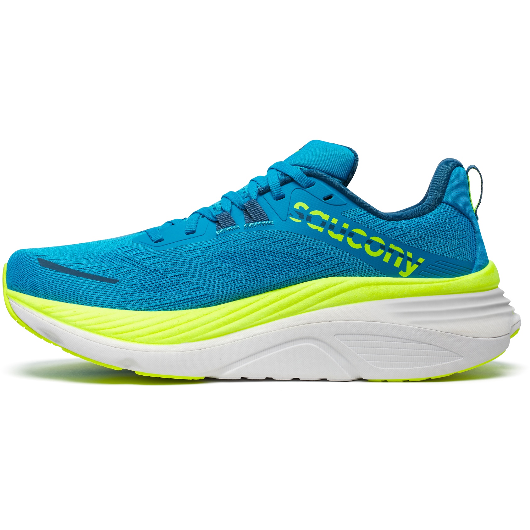 Saucony Zapatillas Running Hombre Hurricane 24 viziblue citron BIKE24