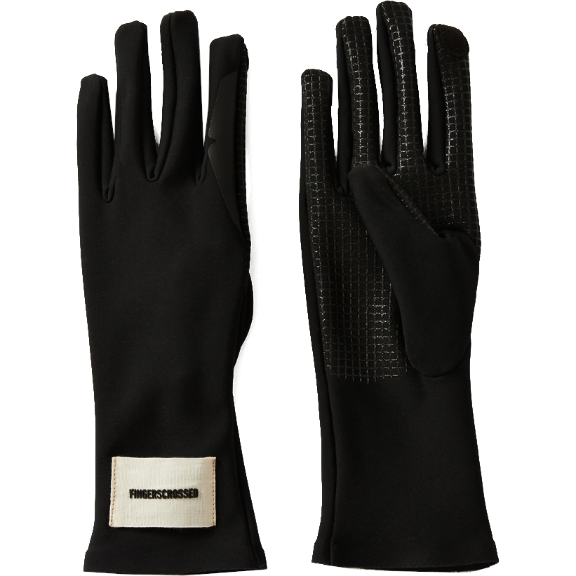 Picture of FINGERSCROSSED Mid Season Cycling Gloves - Black