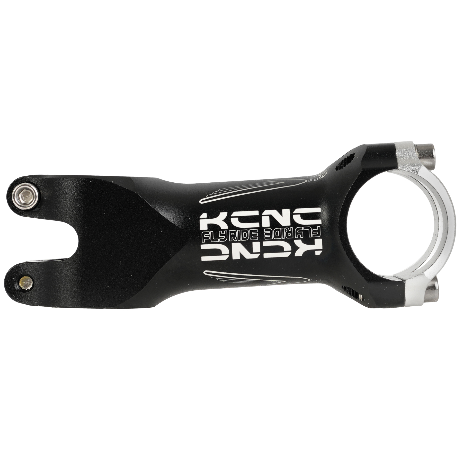 KCNC ステム 31.8 ブラック 未使用 KCNC Fly Ride 31.8 Stem - black / silver | BIKE24
