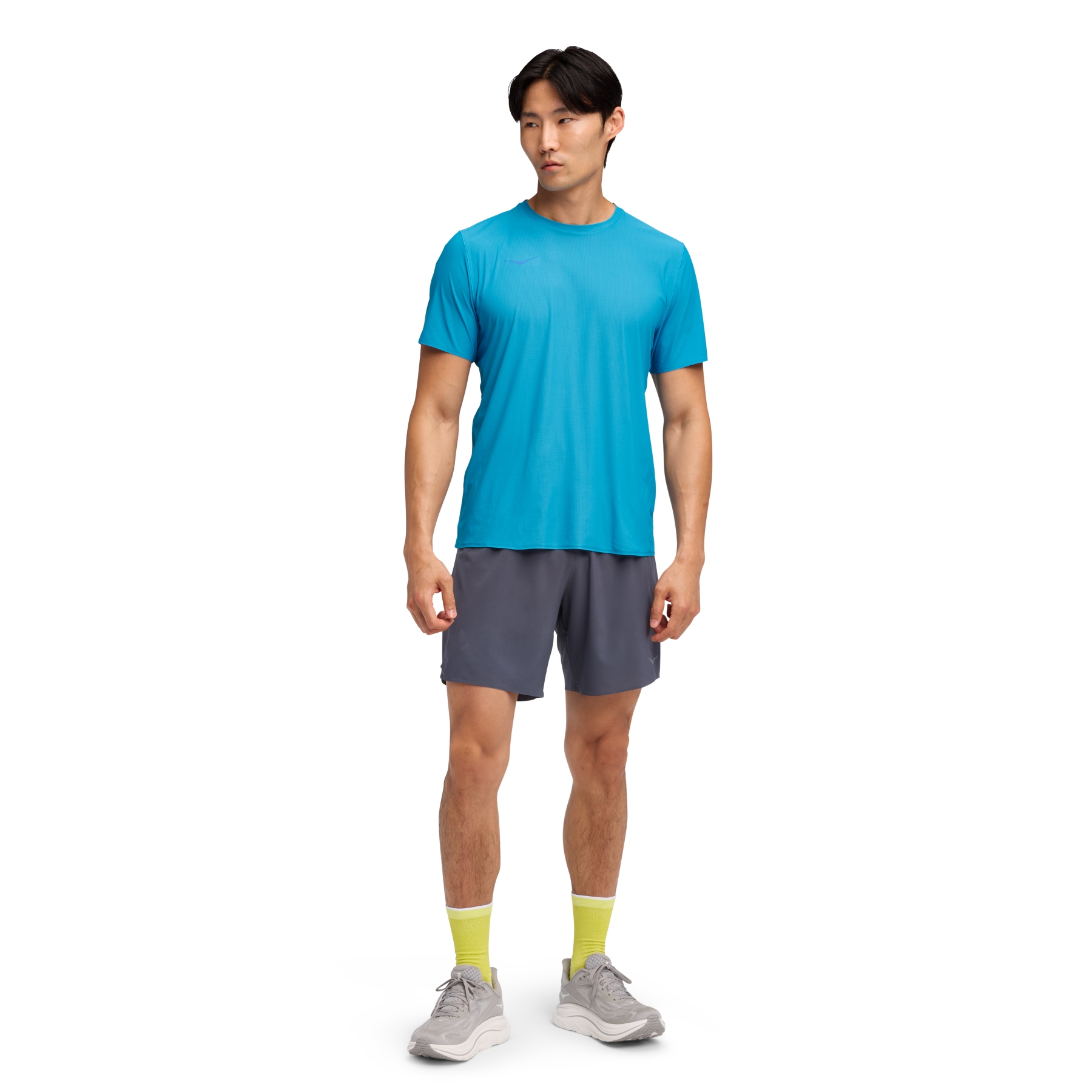 Hoka Airolite 2.0 Short Sleeve Men - hoka blue | BIKE24