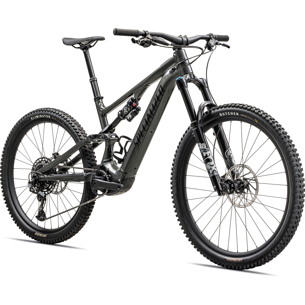 Specialized TURBO LEVO SL COMP ALLOY Electric Mountain Bike 2024 gloss charcoal silver dust black