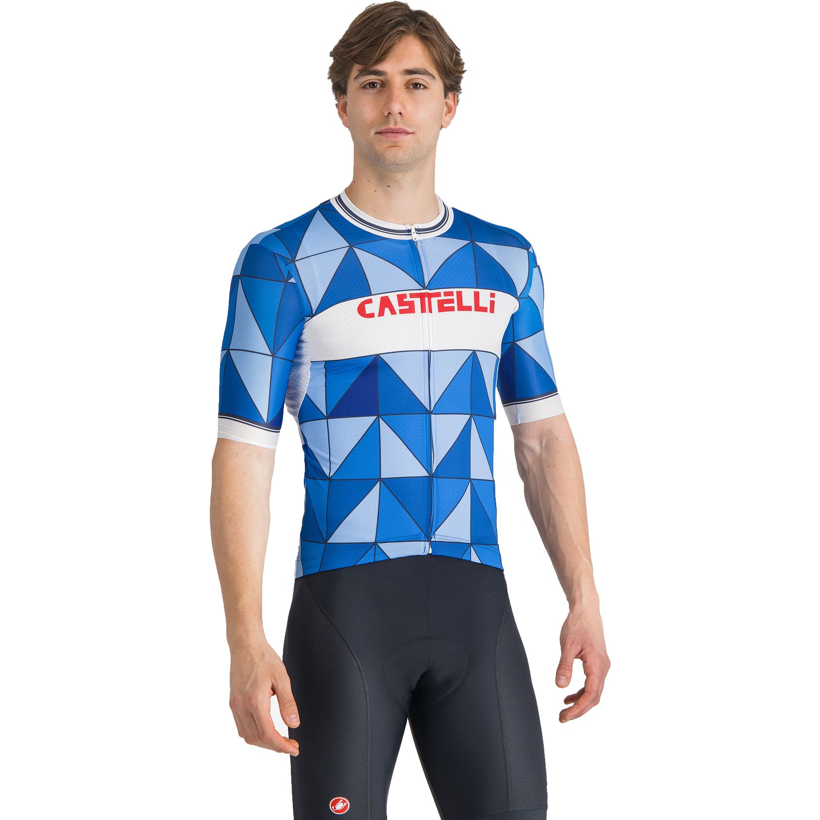 Produktbild von Castelli Heritage Kurzarmtrikot Herren - azzurro italia 458