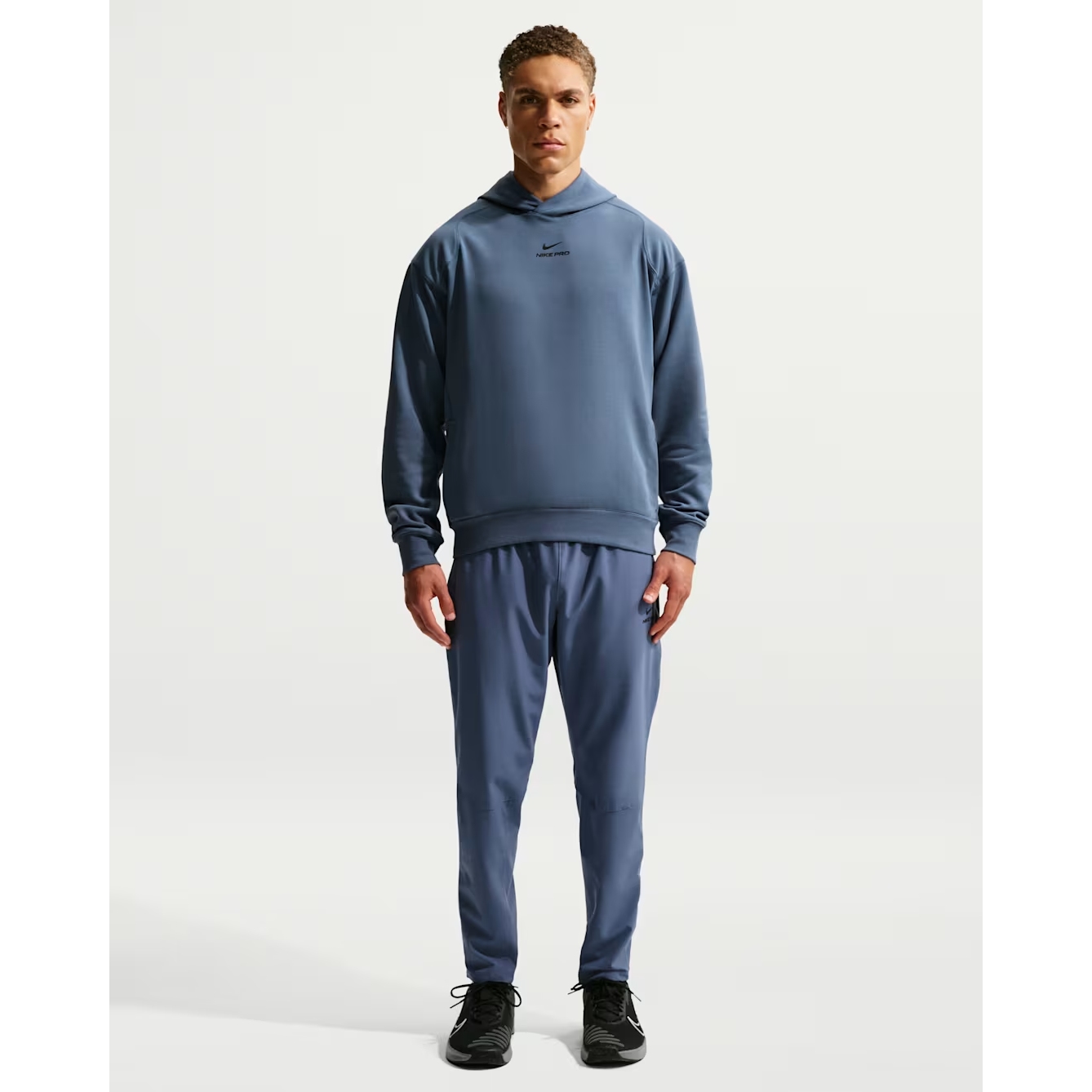 nike training hybrid hoodie