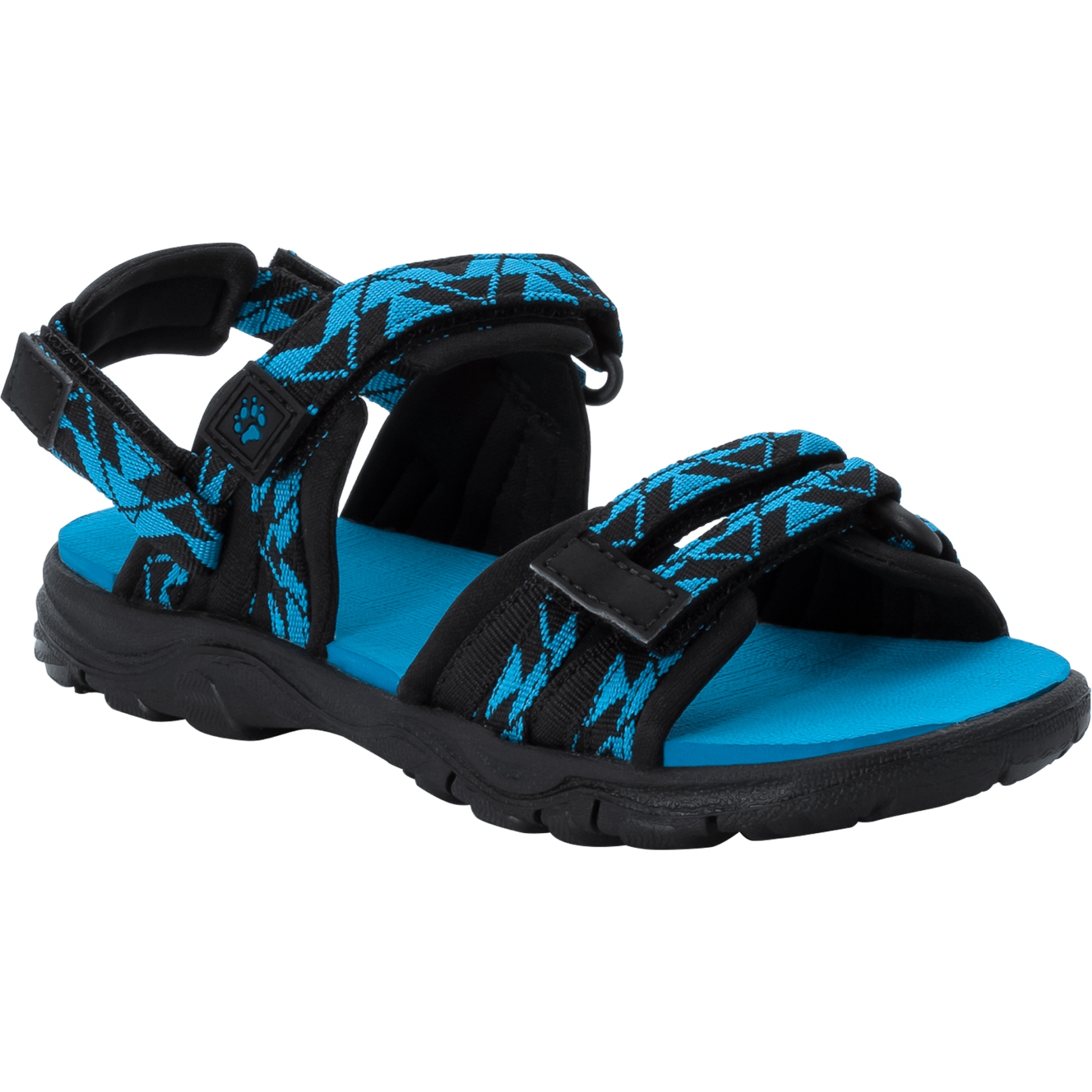 Image of Jack Wolfskin 2 In 1 Sandal Kids (Size 30-33) - black/blue
