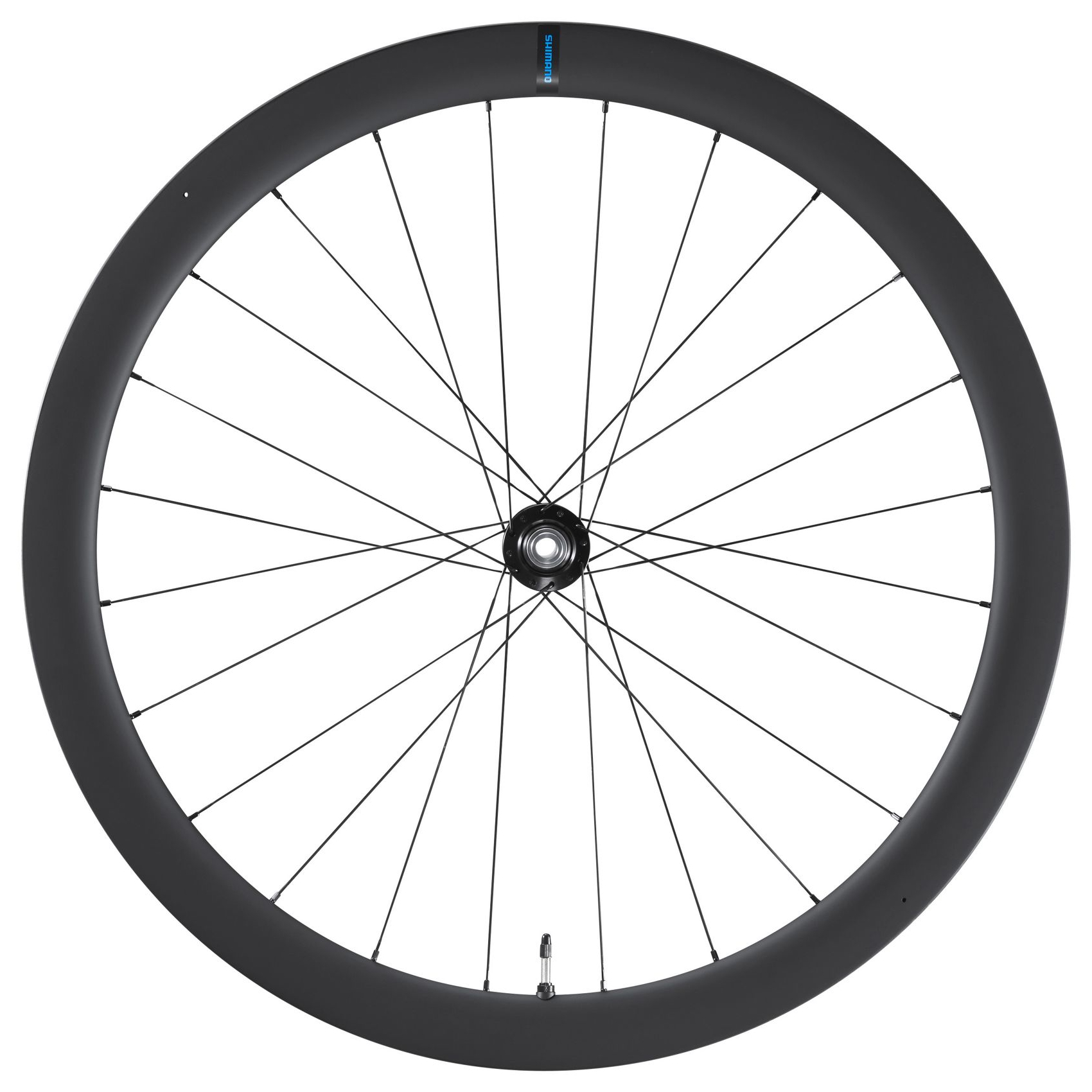 Picture of Shimano WH-RS710-C46-TL Front Wheel - 28&quot; | Carbon | Clincher/Tubeless | Centerlock - 12x100mm