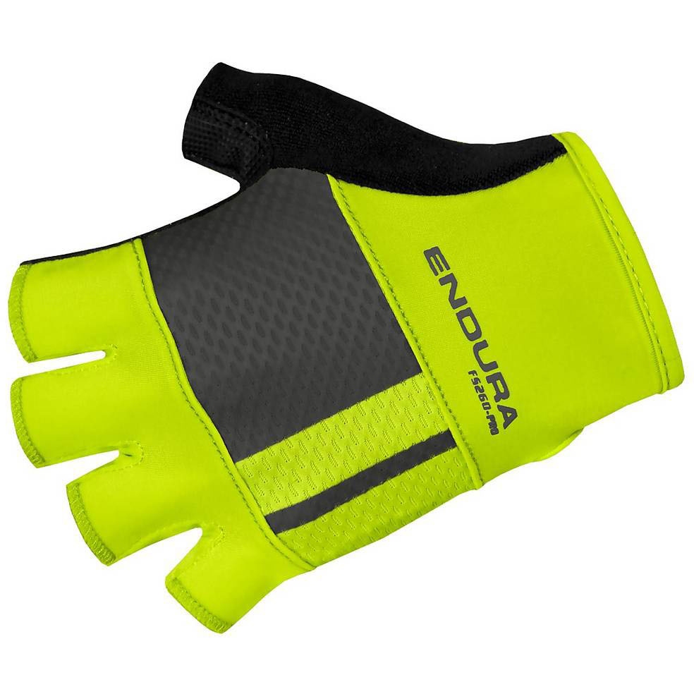 Picture of Endura FS260-Pro Aerogel Short Finger Gloves - neon yellow