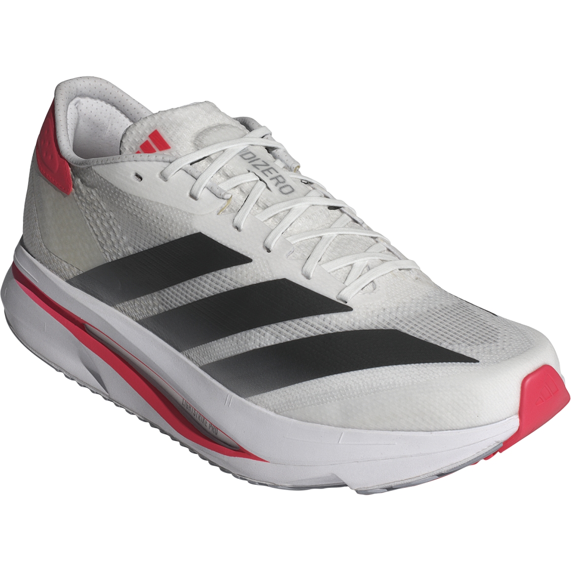 Bild von adidas Adizero Sl2 Laufschuhe Herren - white/core black/lucid red JI2983