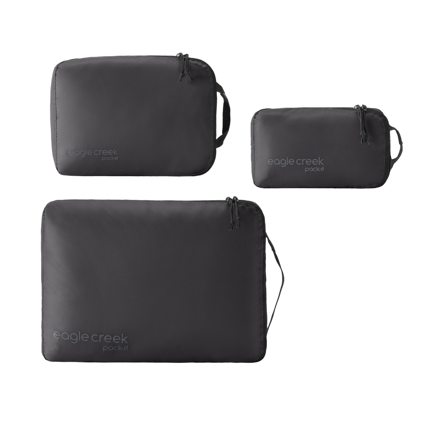 Picture of Eagle Creek Pack-It™ Isolate Cube Set XS/S/M - black