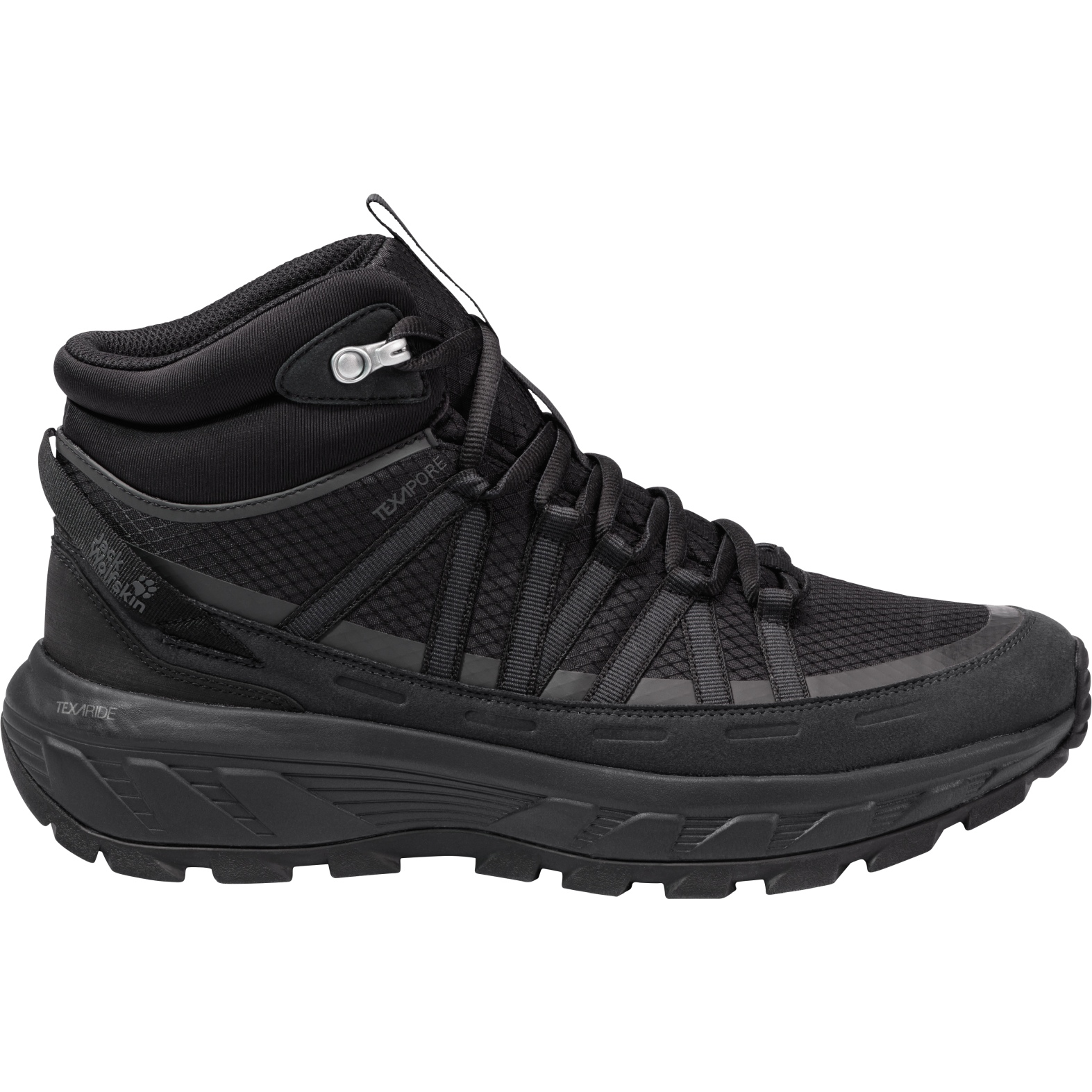 Jack Wolfskin Wild Hike Texapore Mid Hiking Shoes Men - black | BIKE24