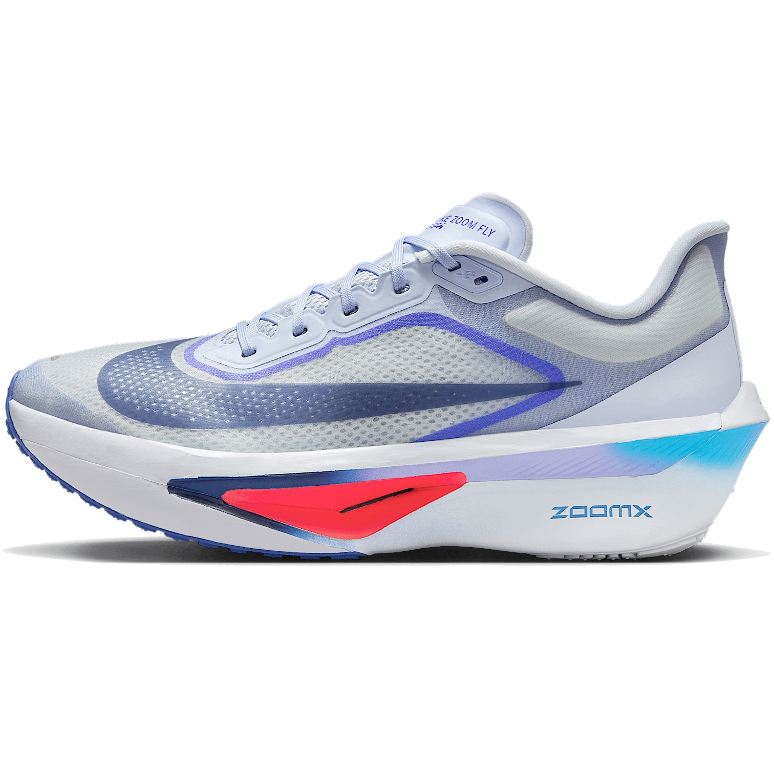 Bild von Nike Zoom Fly 6 Laufschuhe Herren - ghost/football grey/blue lightning/blue void FN8454-002