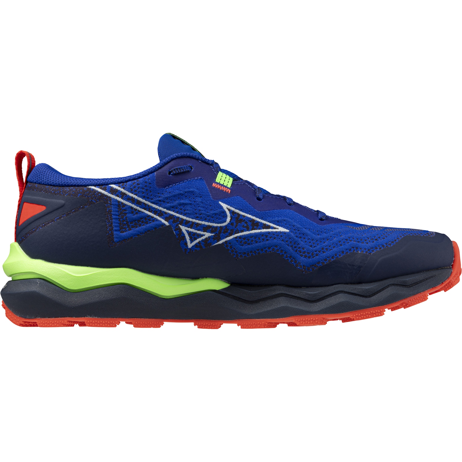 ミライグリッシュ Mizuno Wave Daichi 9 Trail Running Shoes Men - Reflex Blue