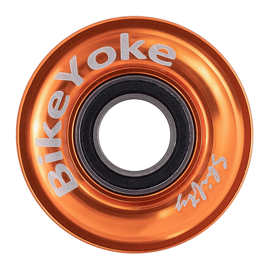 BikeYoke SHIFTY V2 - Направляющая троса переключения передач / тросовый шкив для задних переключателей SRAM 1x11 / 1x12 - оранжевый