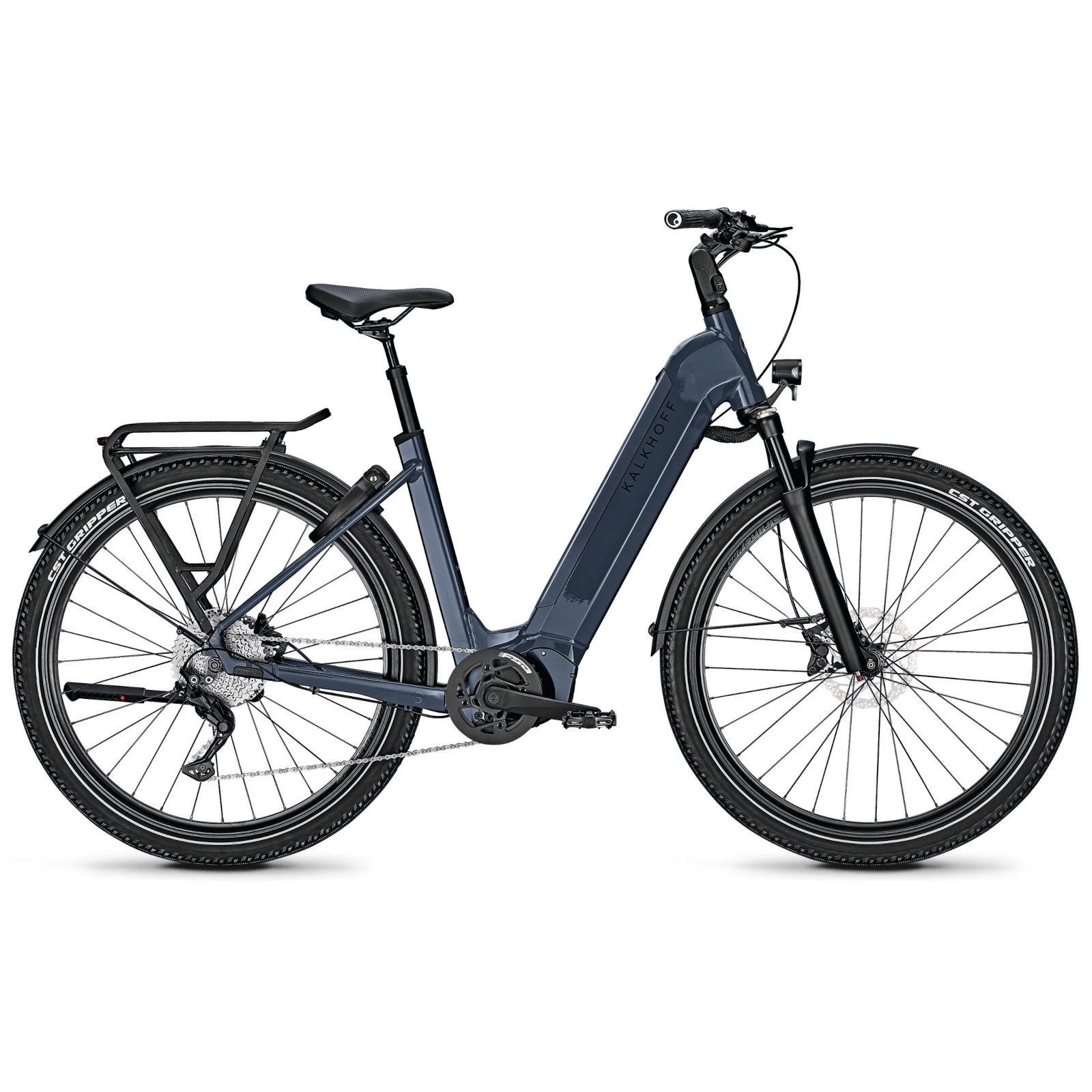 Picture of Kalkhoff ENTICE 5.B MOVE+ Allroad - Easy Entry E-Bike - 2023 - stoneblue glossy