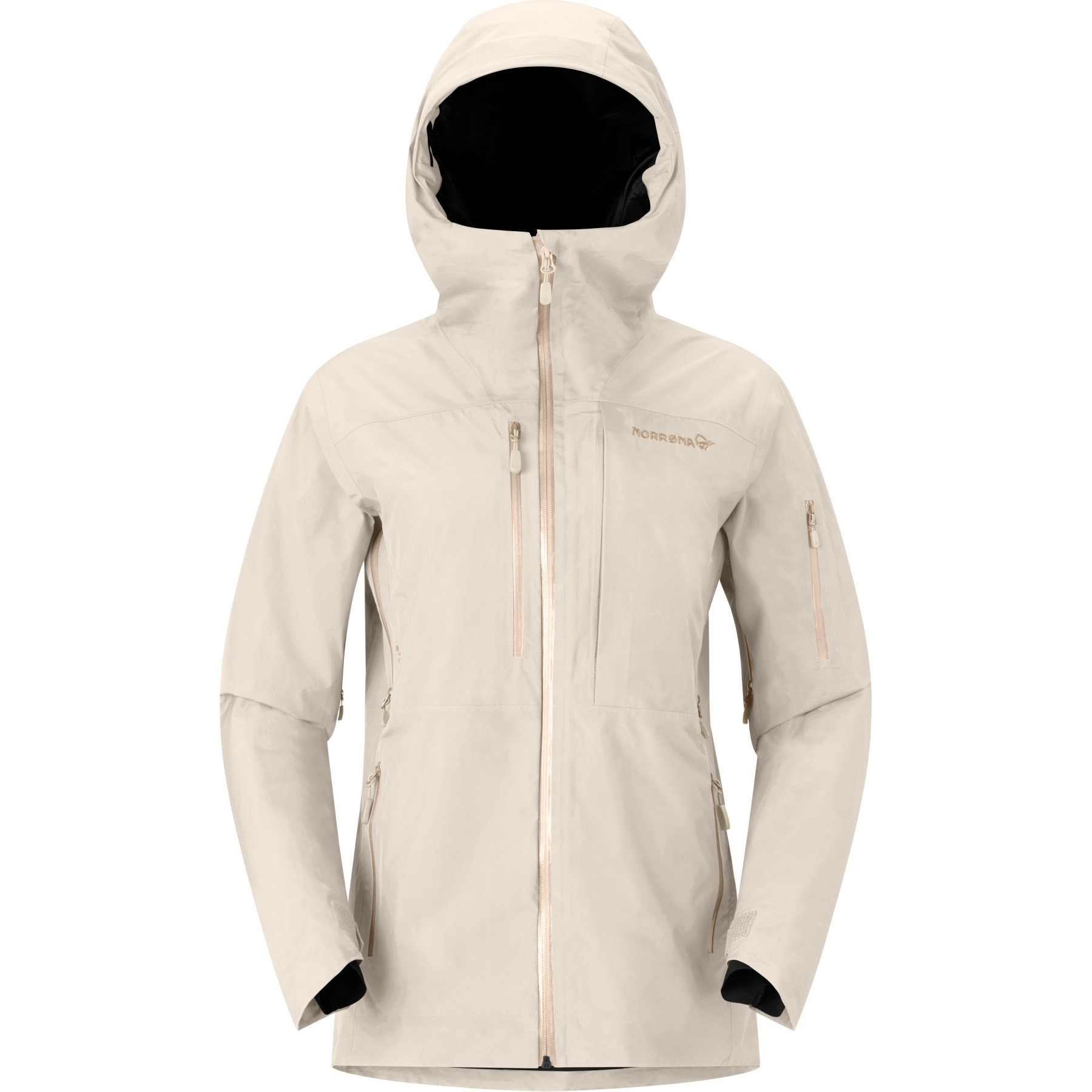Norrona lofoten Gore-Tex insulated Jacket Women - Oatmeal | BIKE24