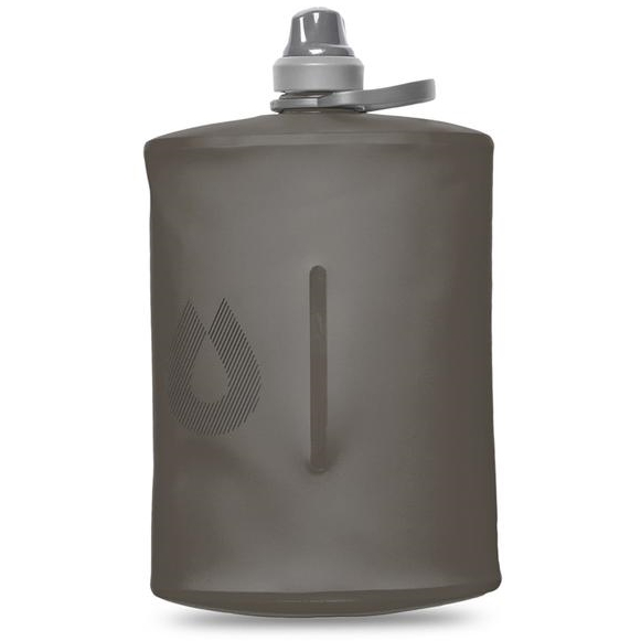 Image of Hydrapak Stow™ Flexible Bottle 1L - Mammoth Grey