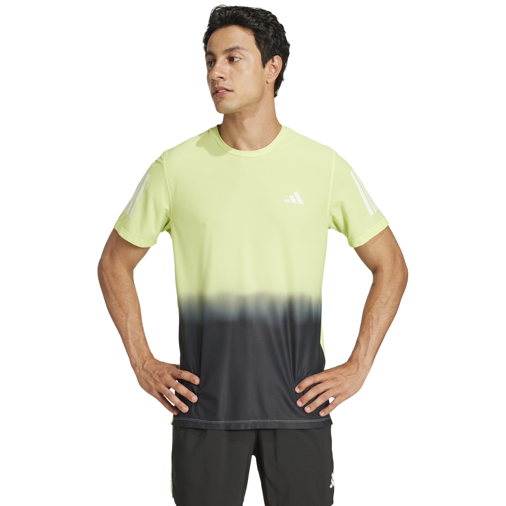 Produktbild von adidas Own The Run Climacool Colorblock Laufshirt Herren - pulse lime JP0828