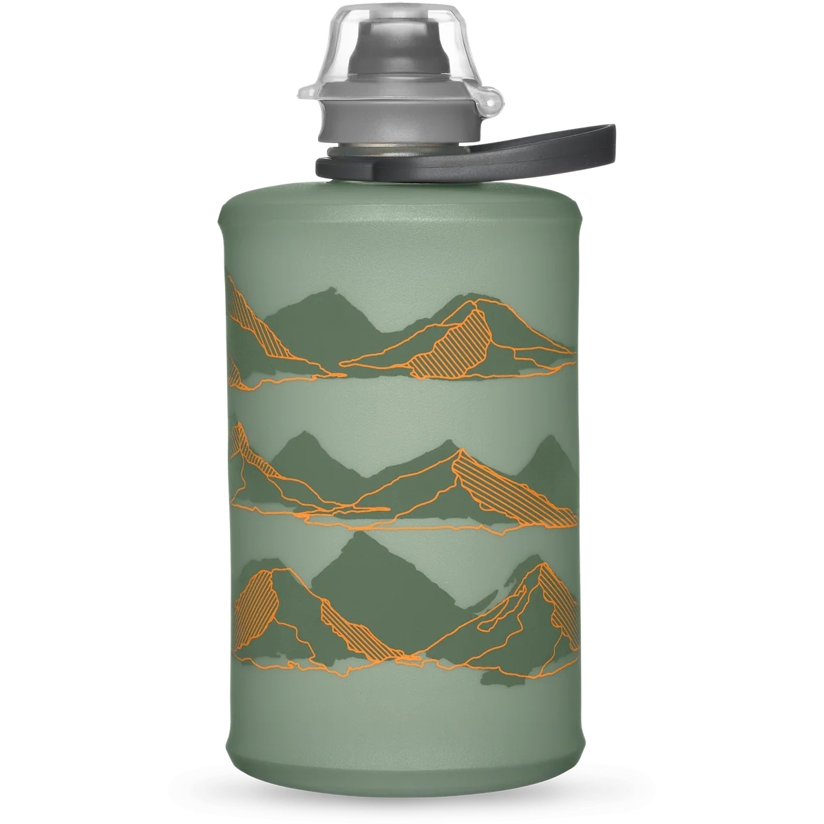 Produktbild von Hydrapak Mountain Stow™ Faltflasche - 350 ml - sutro green