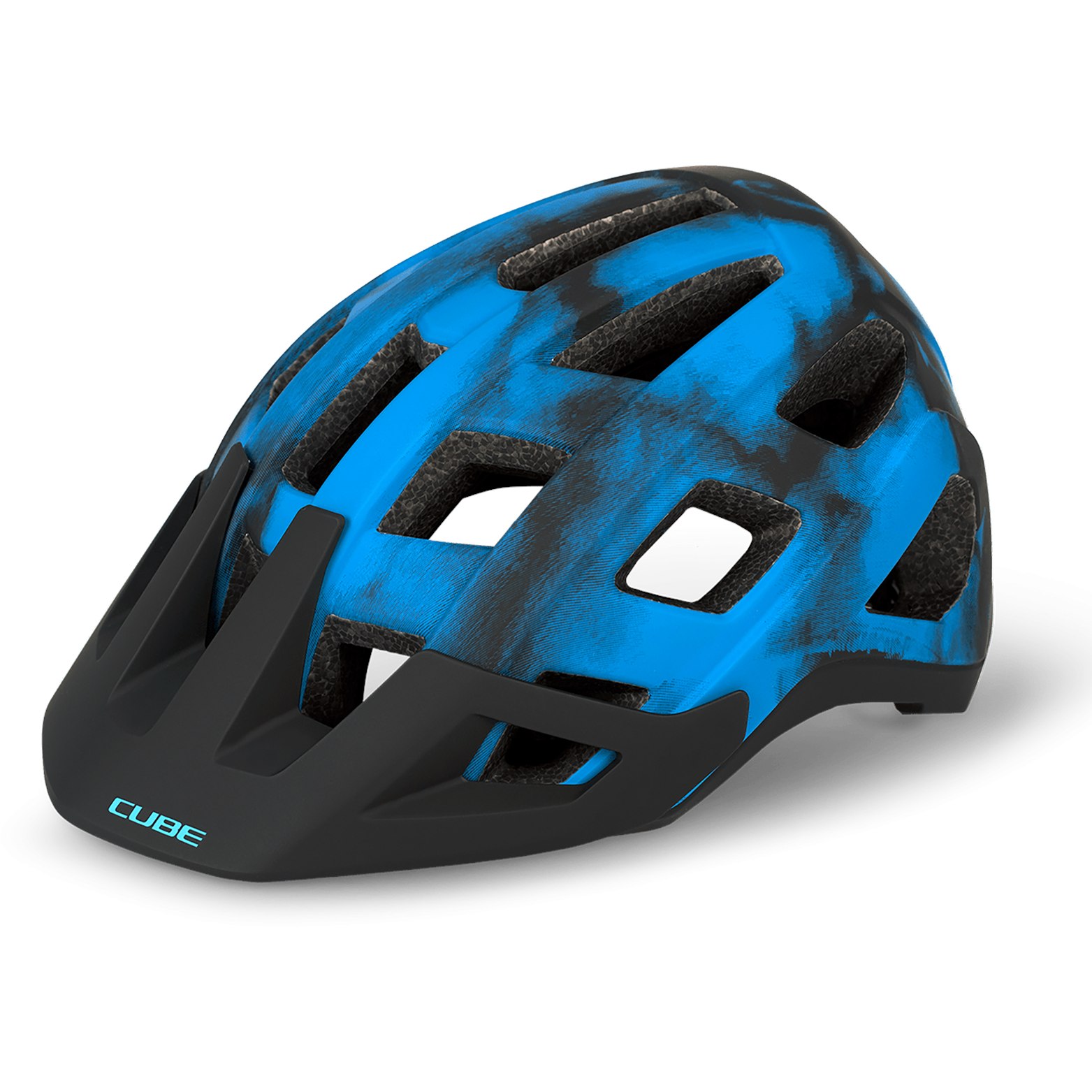 Picture of CUBE Helmet BADGER - blue
