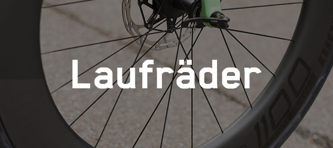 Edle Laufräder aus Carbon und Aluminium, für MTB und Rennrad
