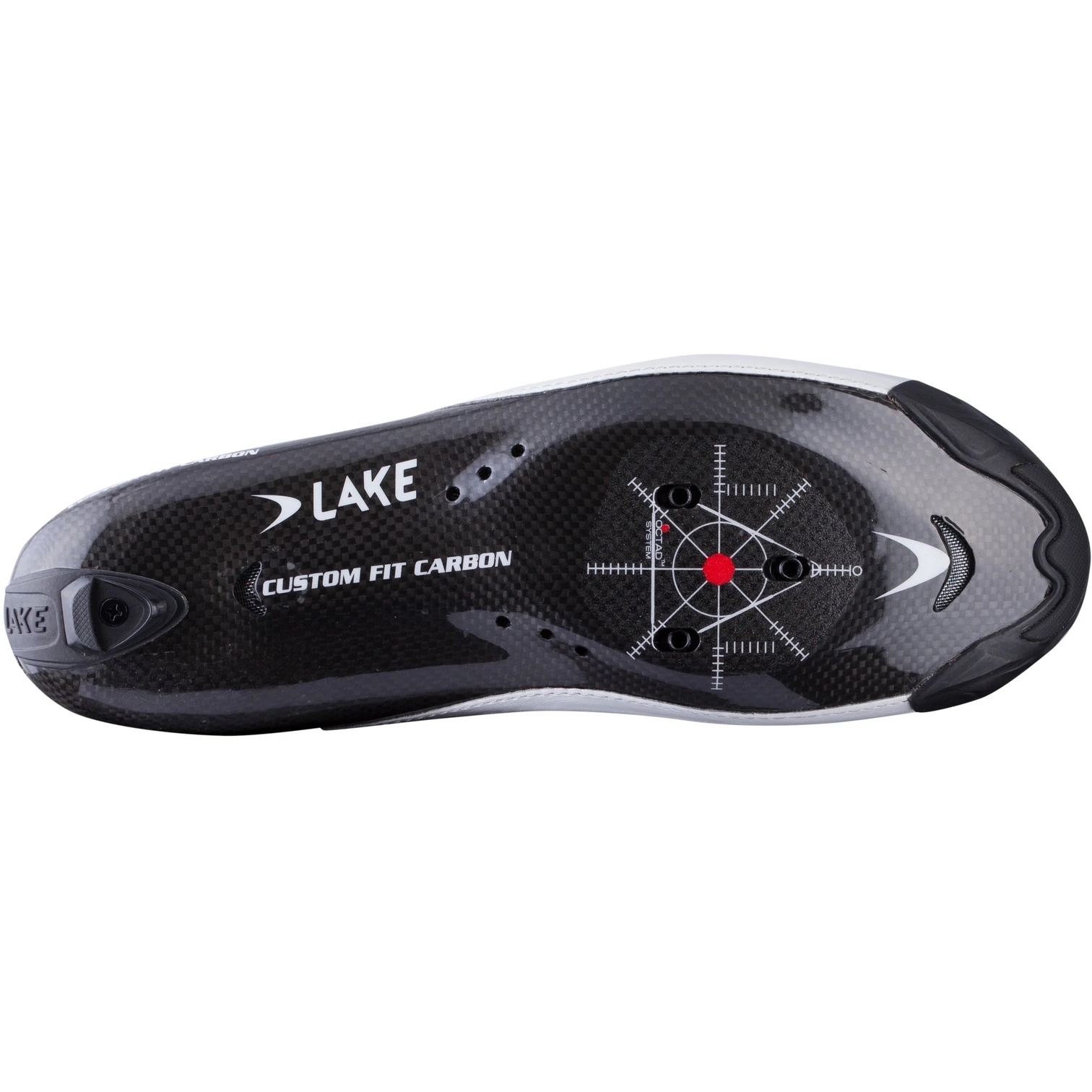 Lake CX403-X Wide Road Shoes Men - black/silver | BIKE24