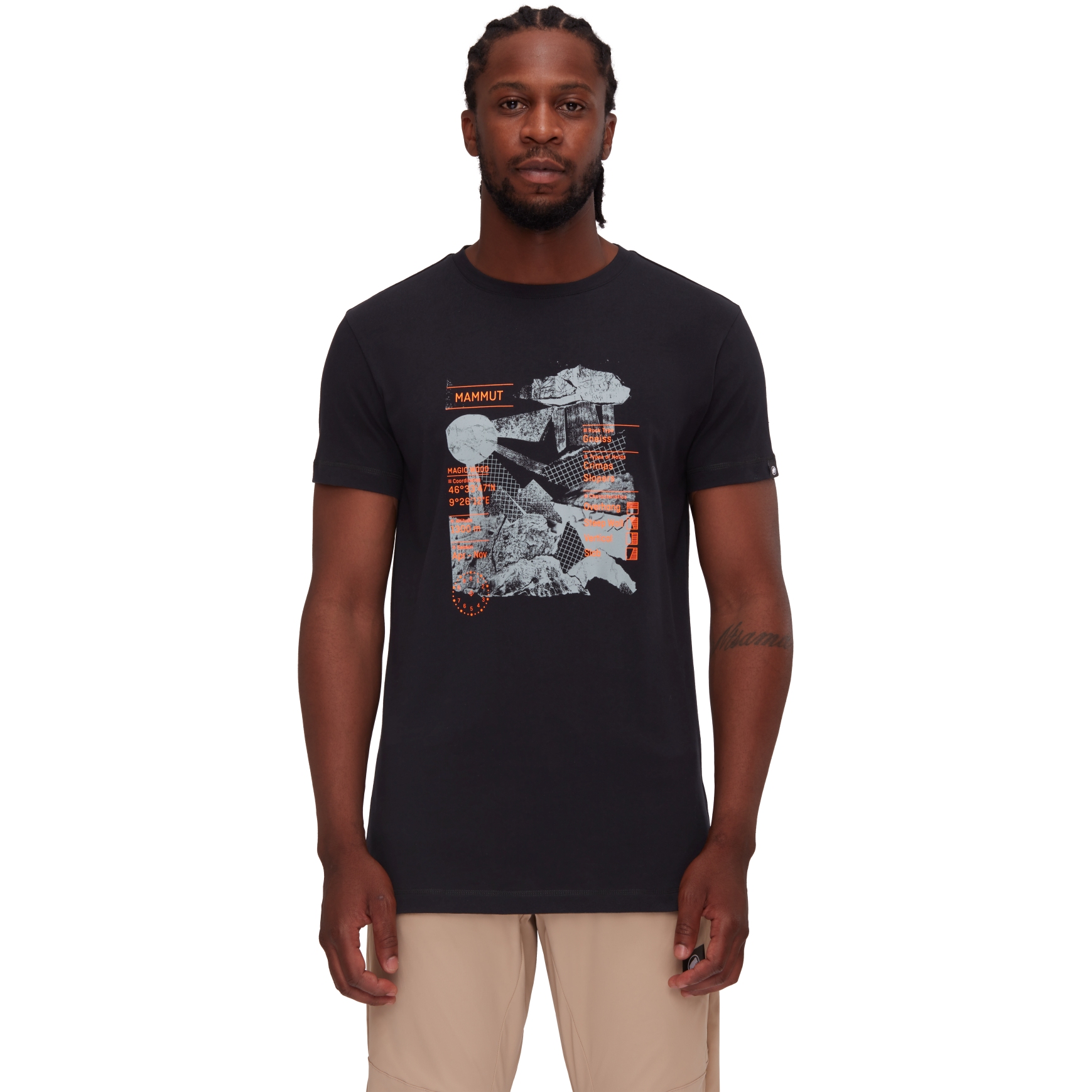Produktbild von Mammut Massone Rocks T-Shirt Herren - schwarz