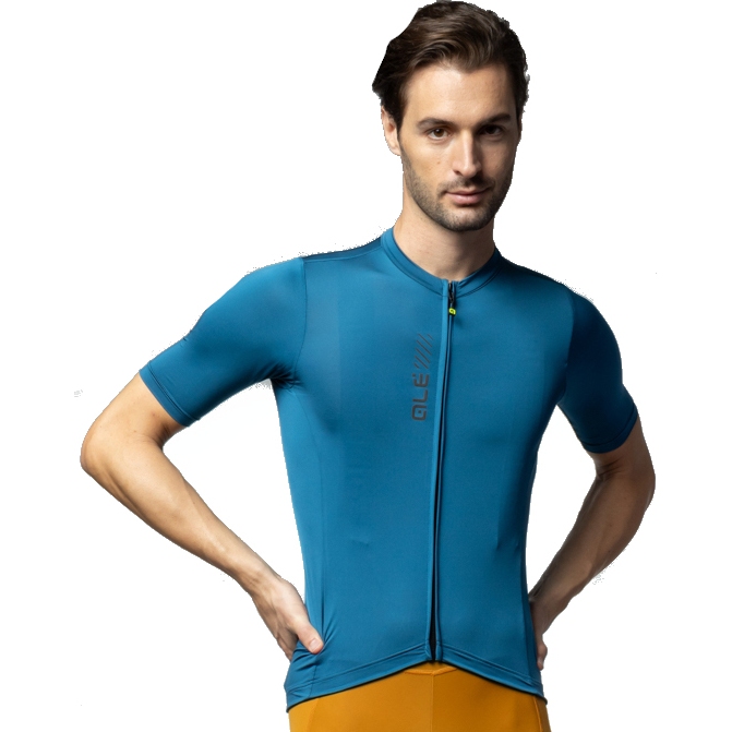 Bild von Alé PRAGMA Color Block Kurzarm-Trikot Herren - lagoon